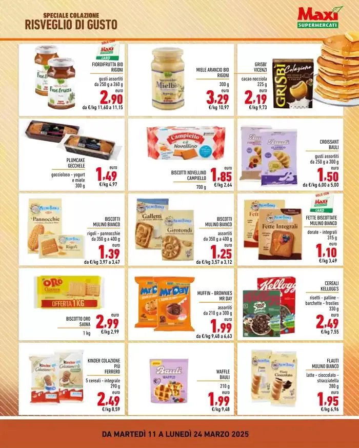 Da noi conviene tutti i giorni da 11 marzo a 24 marzo di 2025 - Pagina del volantino 11