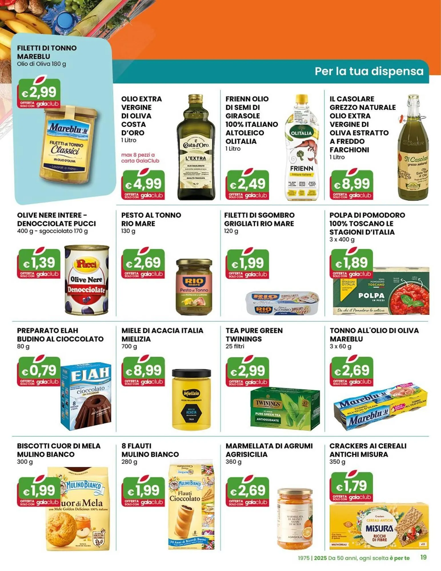 Volantino Gala Supermercati da 24 settembre a 7 ottobre di 2025 - Pagina del volantino 19