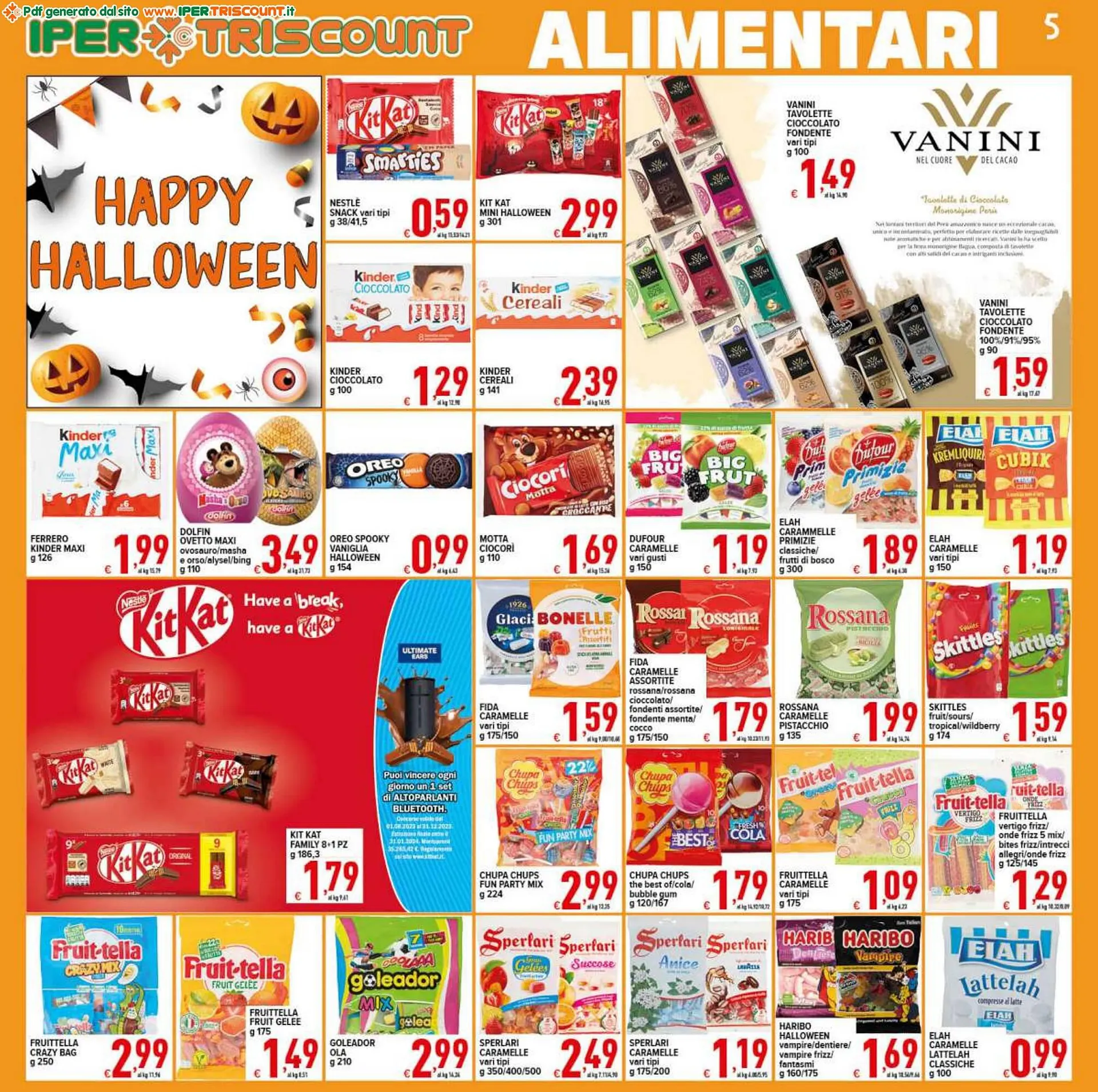 Volantino Iper Triscount da 13 ottobre a 24 ottobre di 2023 - Pagina del volantino 5