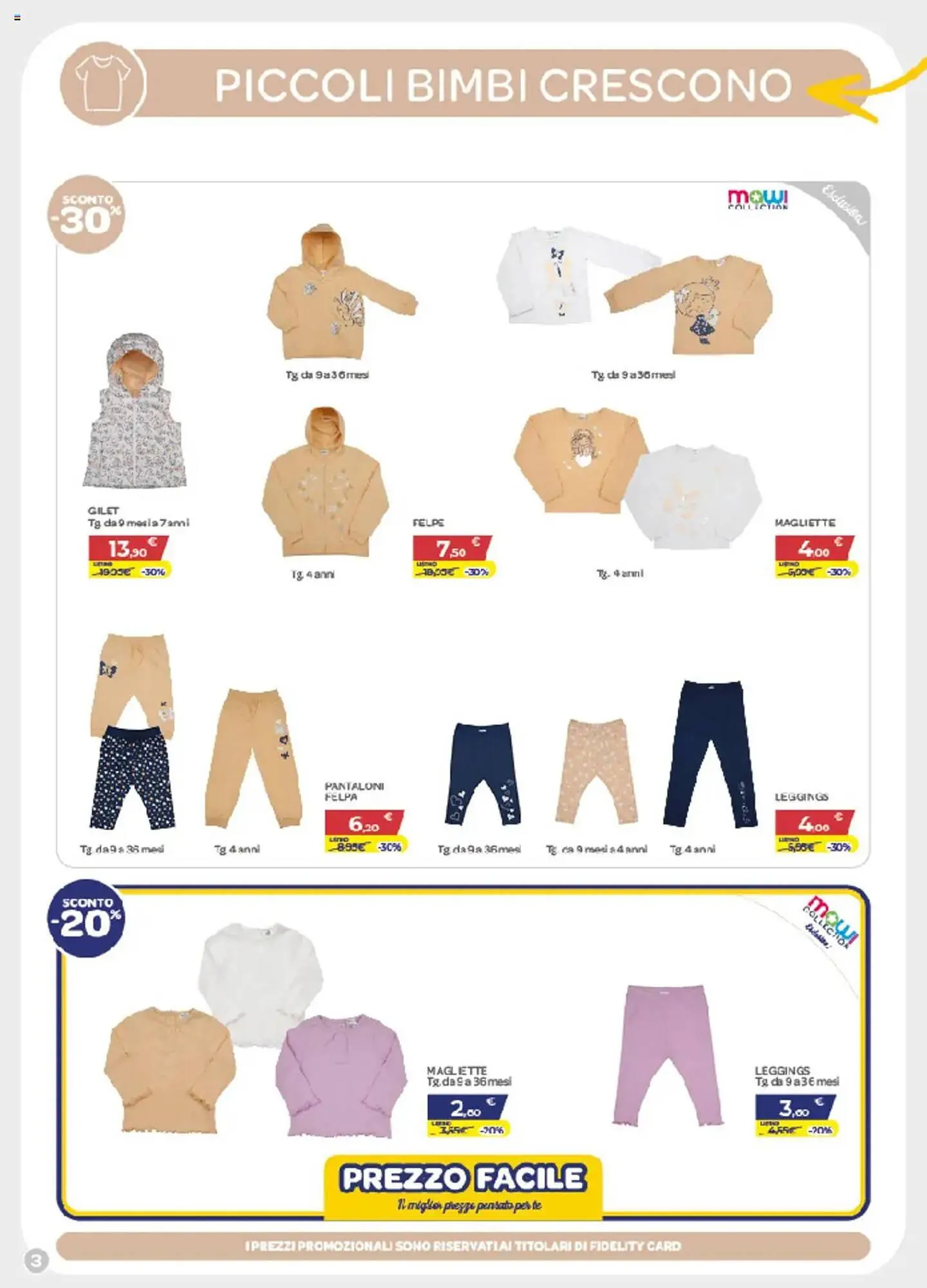 Volantino Bimbo Store da 6 marzo a 2 aprile di 2025 - Pagina del volantino 3