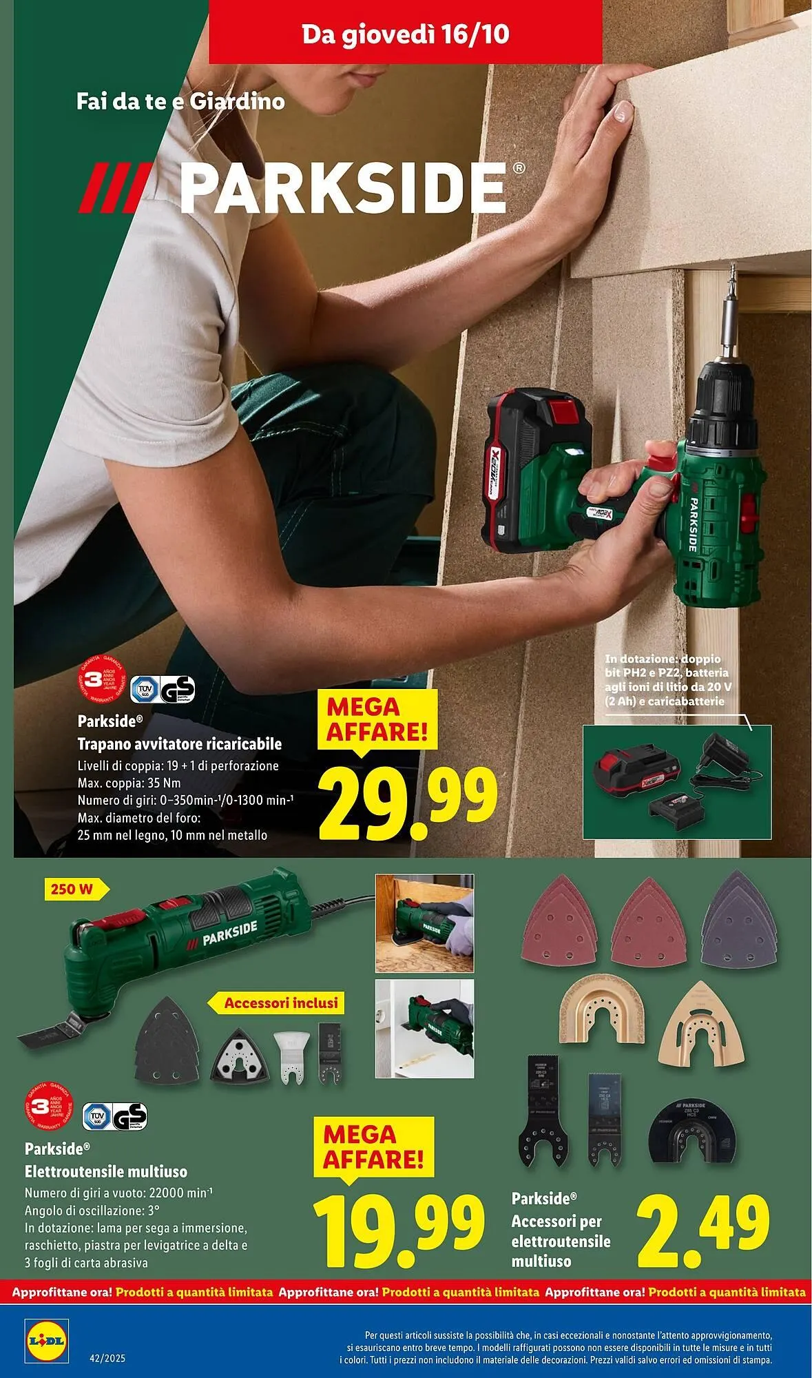 Volantino Lidl da 13 ottobre a 19 ottobre di 2025 - Pagina del volantino 46