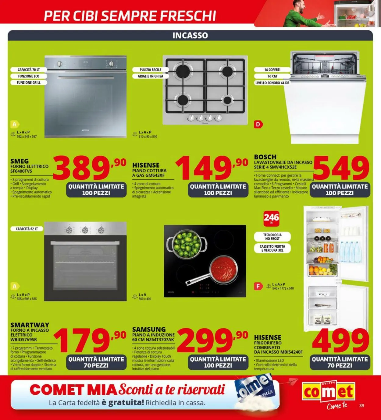 Comet Volantino attuale da 1 dicembre a 7 dicembre di 2023 - Pagina del volantino 39