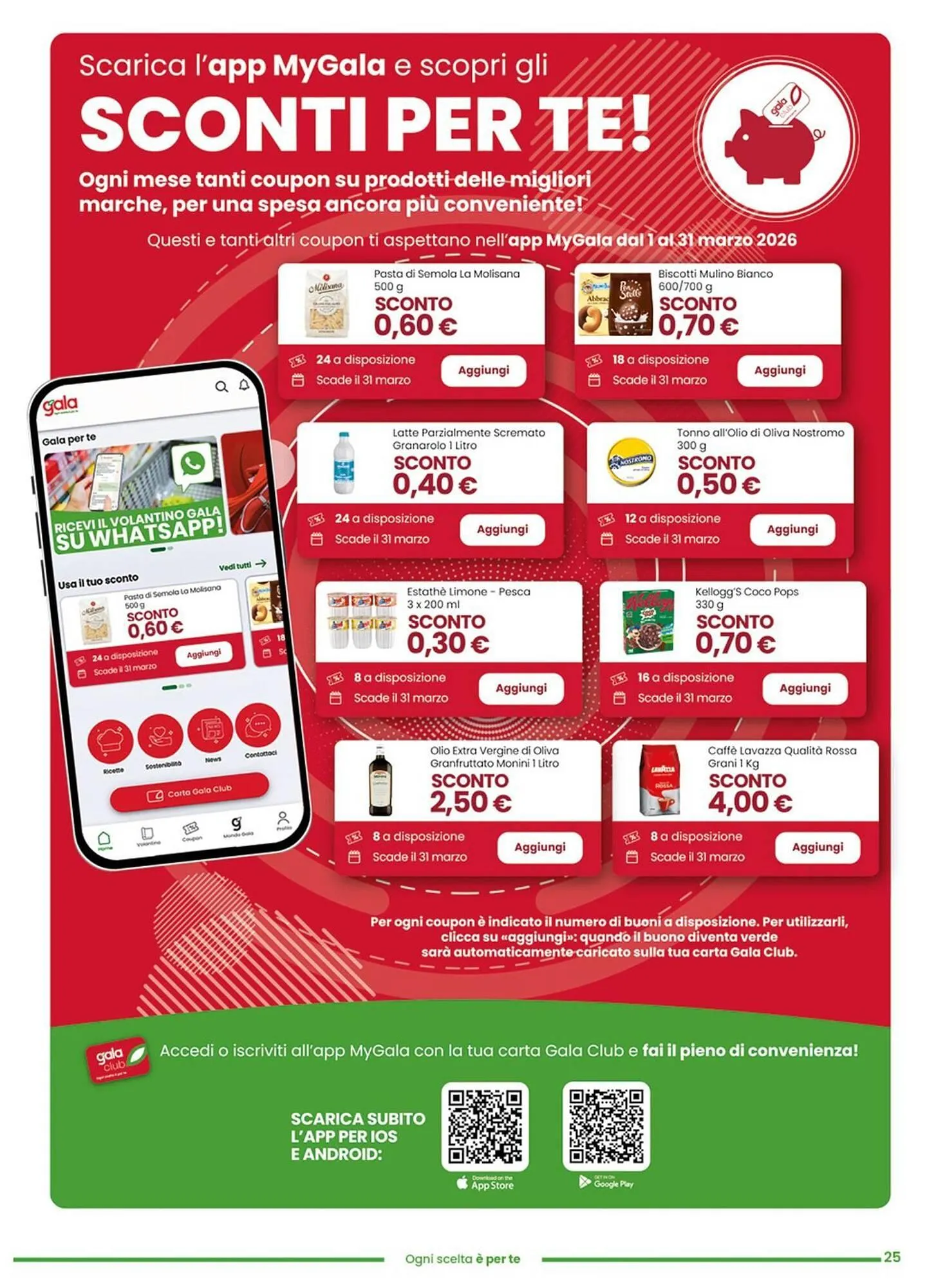 Volantino Gala Supermercati da 25 febbraio a 10 marzo di 2026 - Pagina del volantino 25