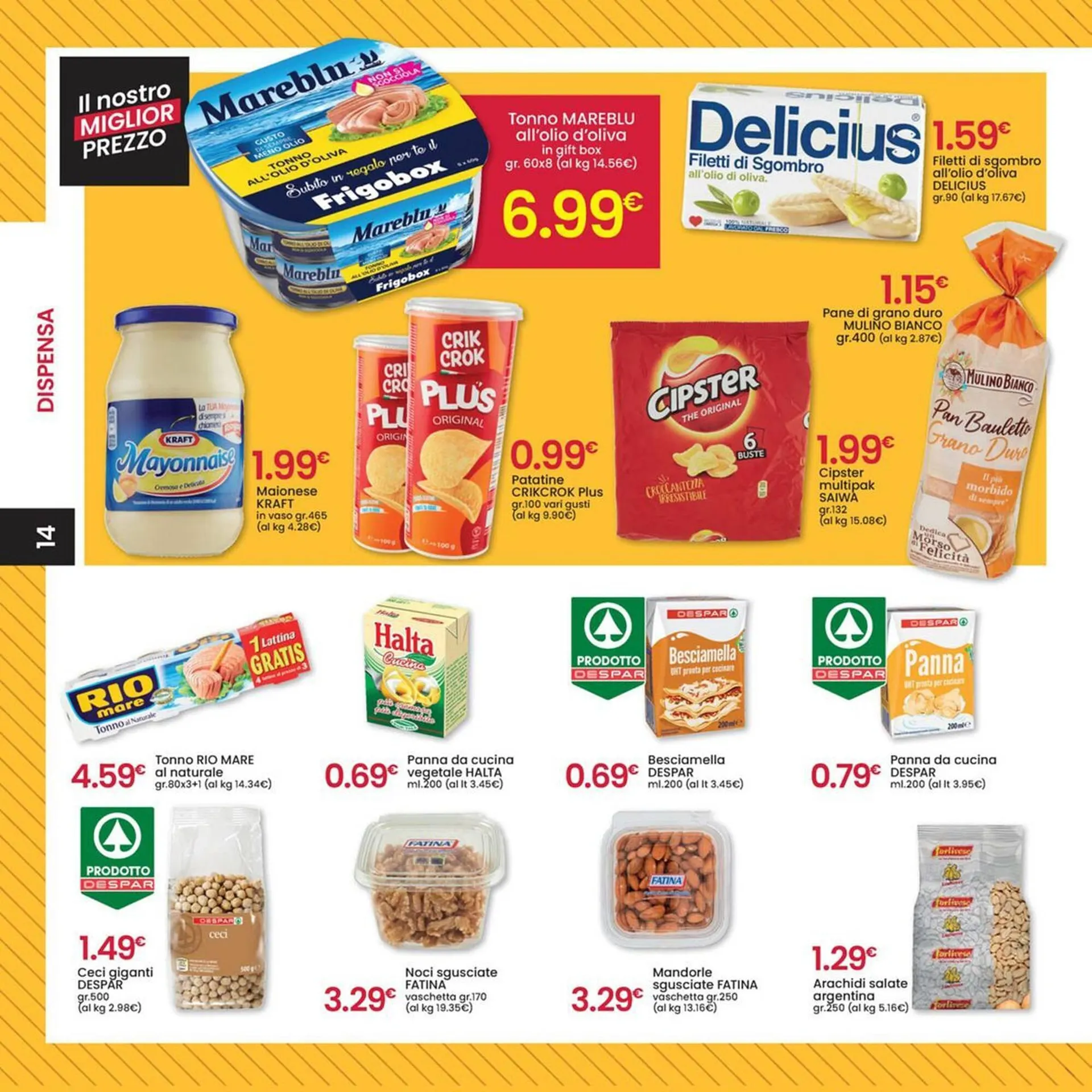 Volantino Despar da 2 aprile a 11 aprile di 2024 - Pagina del volantino 14