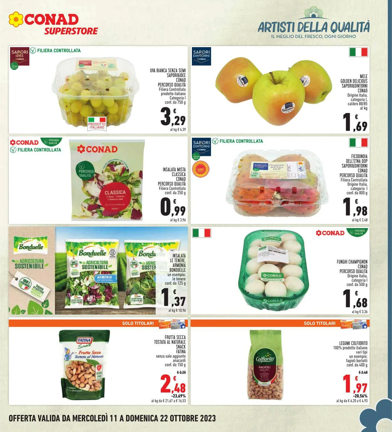 Conad - Superstore - Roma Volantino attuale da 11 ottobre a 22 ottobre di 2023 - Pagina del volantino 3