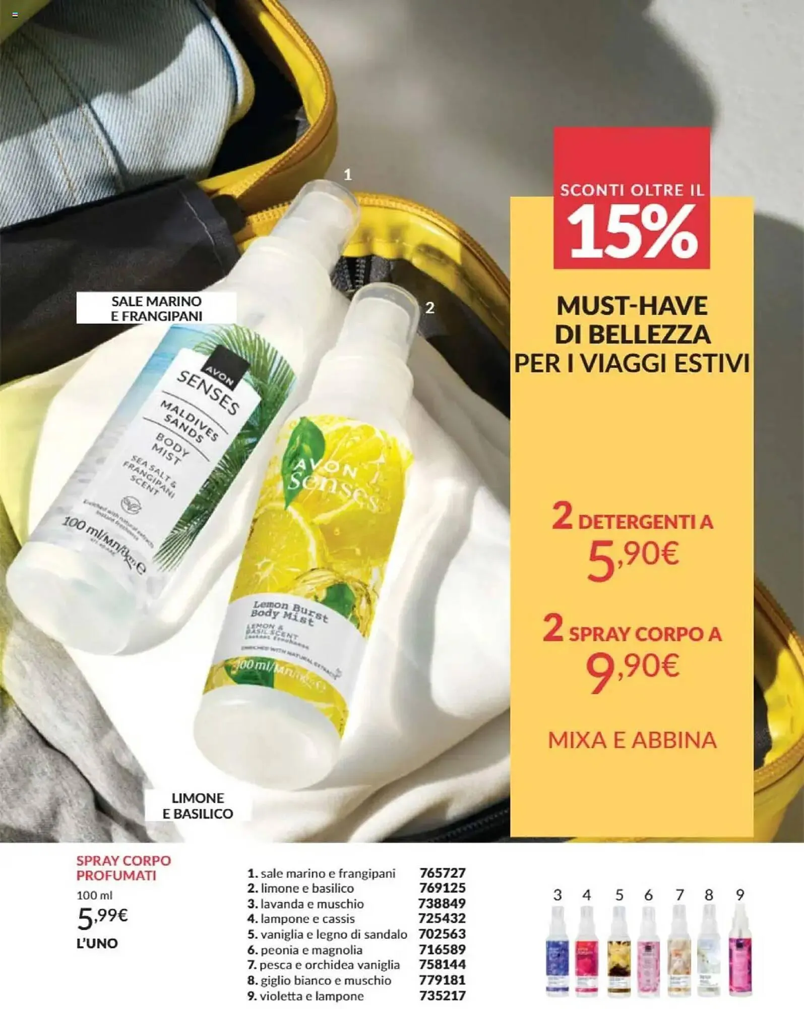 Volantino Avon da 1 luglio a 31 luglio di 2025 - Pagina del volantino 211