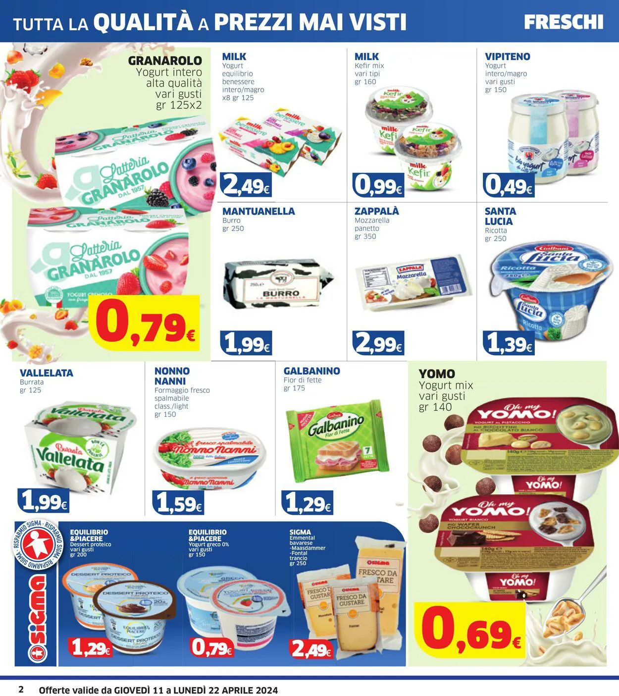 Sigma - Sicila Volantino attuale da 11 aprile a 22 aprile di 2024 - Pagina del volantino 2