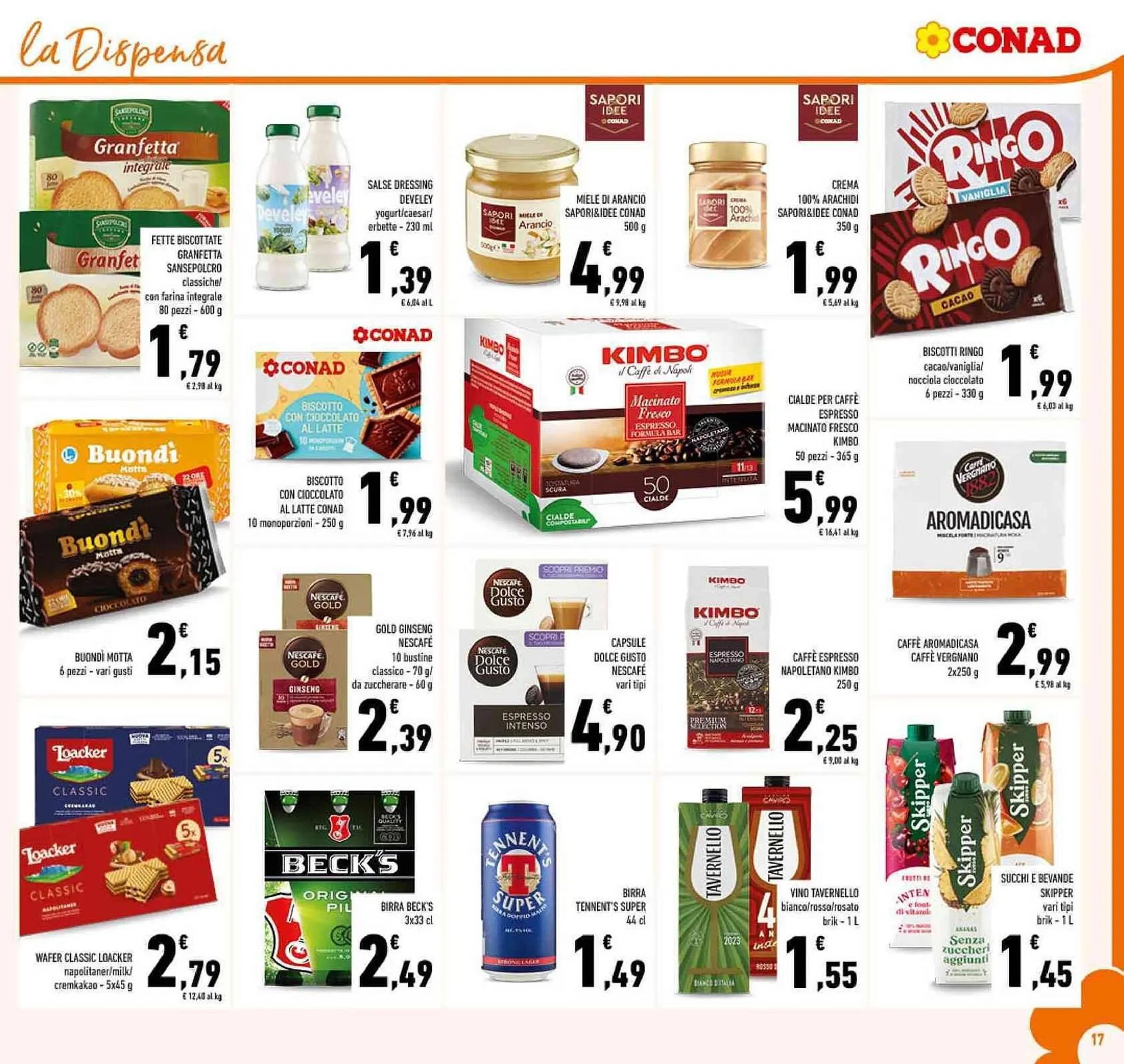 Volantino Supermac Supermercati da 3 aprile a 14 aprile di 2024 - Pagina del volantino 17