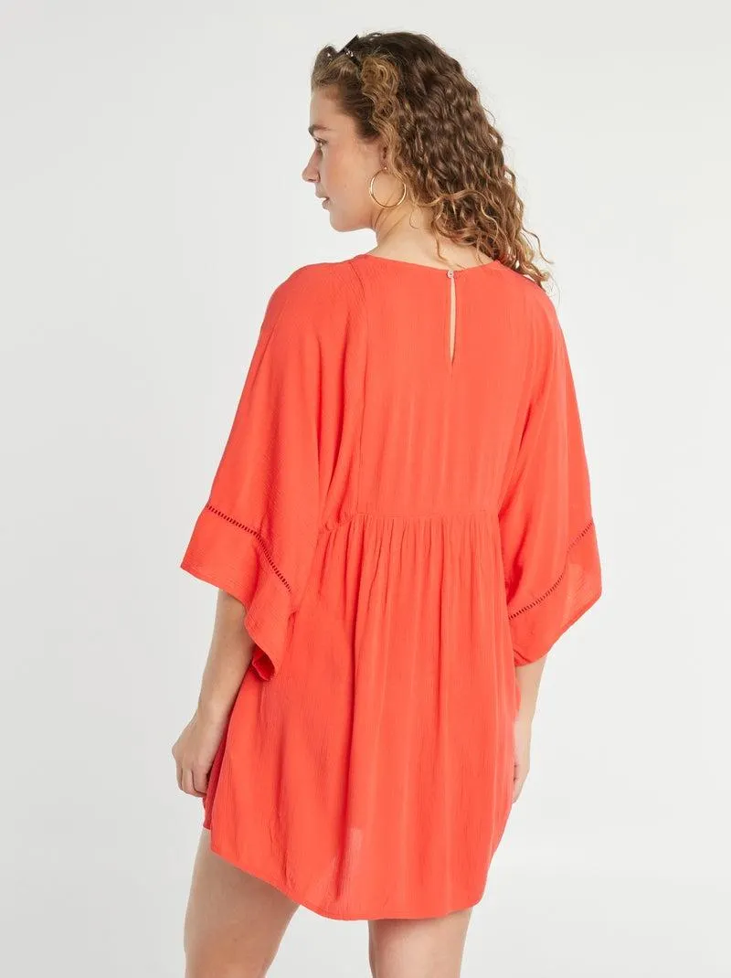 Copricostume morbido - rosso