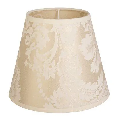 Paralume in tessuto barocco per lampada o applique E14 H 16 Ø 18,5