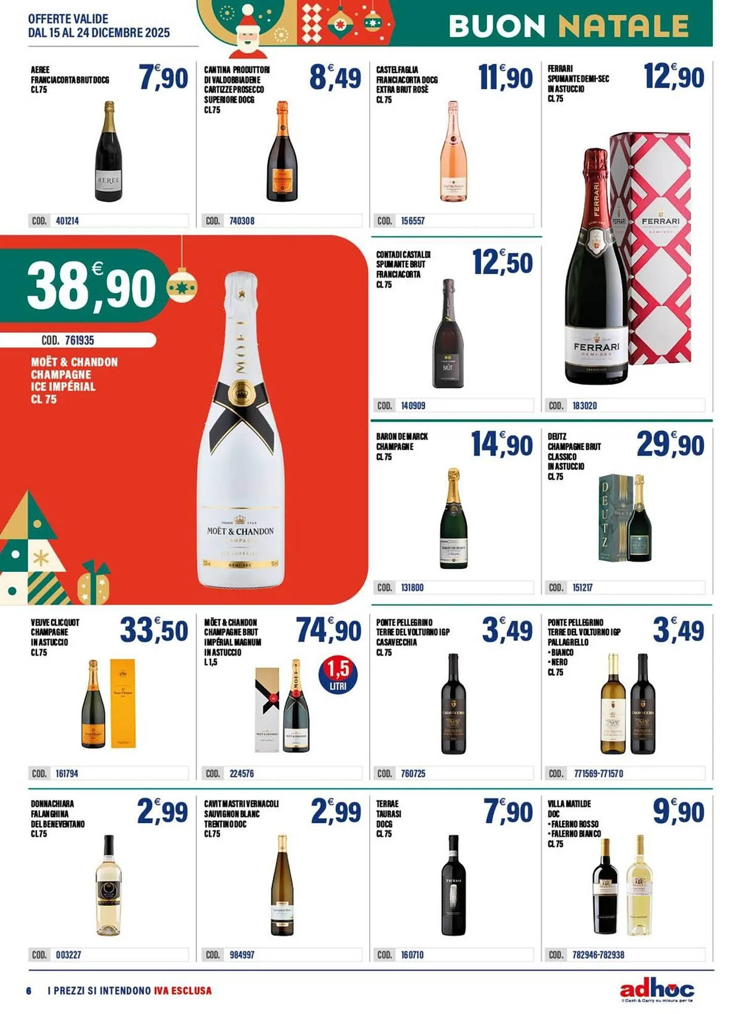 Volantino Adhoc da 15 dicembre a 24 dicembre di 2025 - Pagina del volantino 6