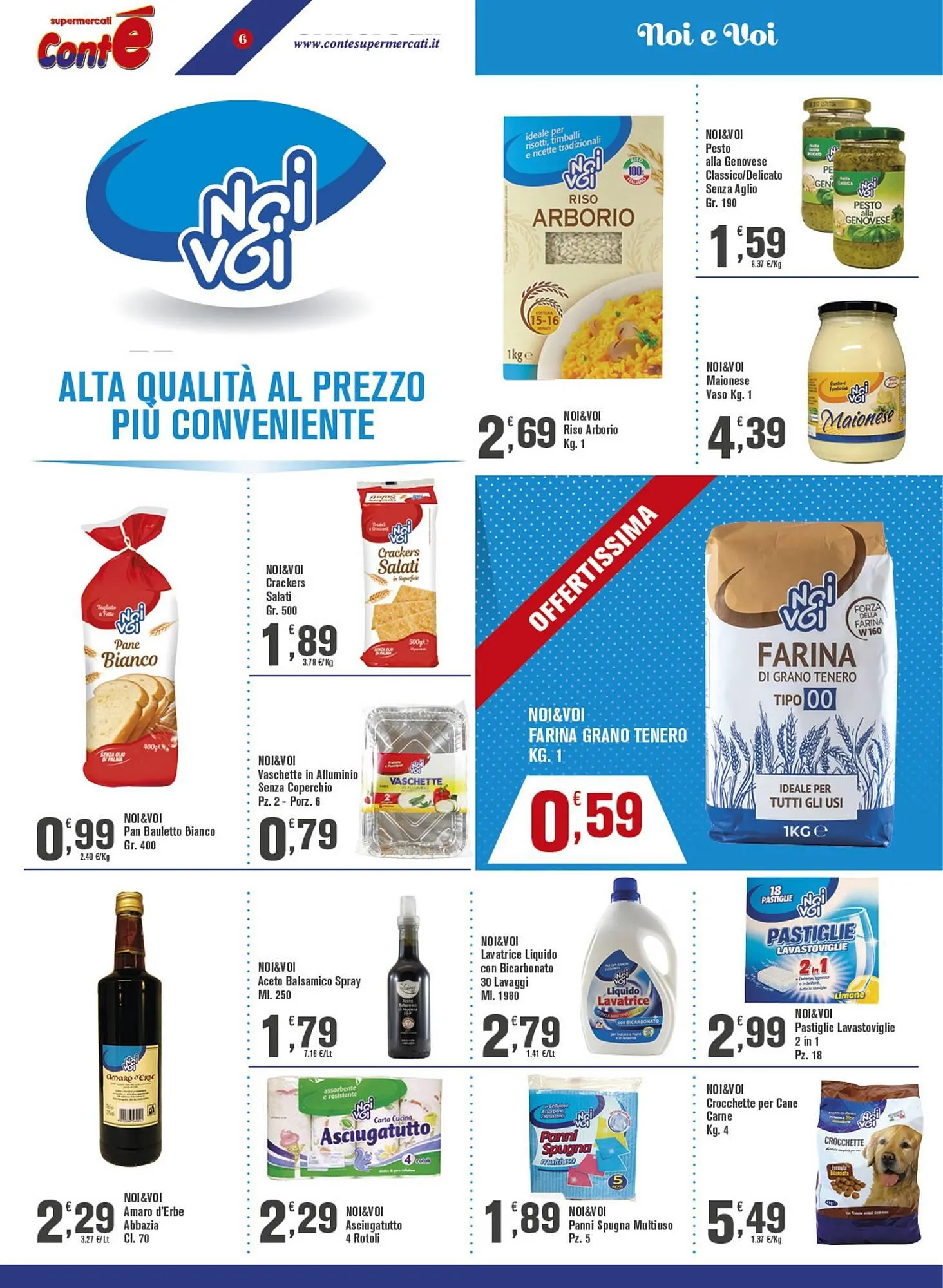 Volantino Conté Supermercati da 2 ottobre a 12 ottobre di 2025 - Pagina del volantino 6