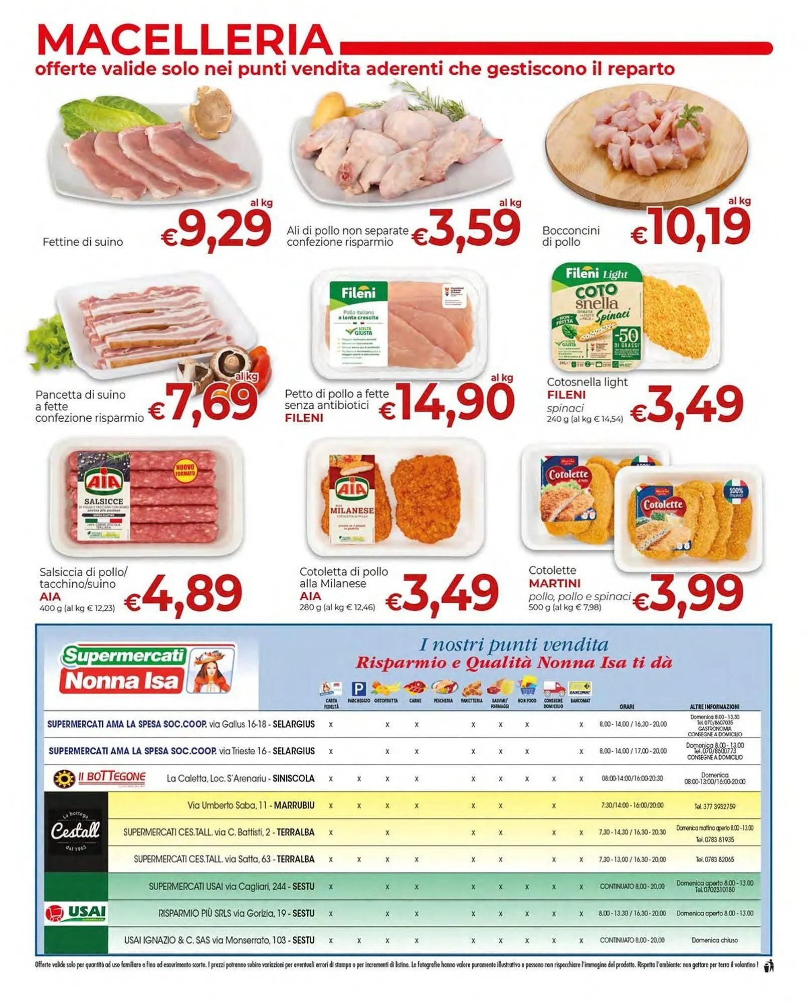 Volantino Supermercati Nonna Isa da 23 settembre a 5 ottobre di 2025 - Pagina del volantino 14