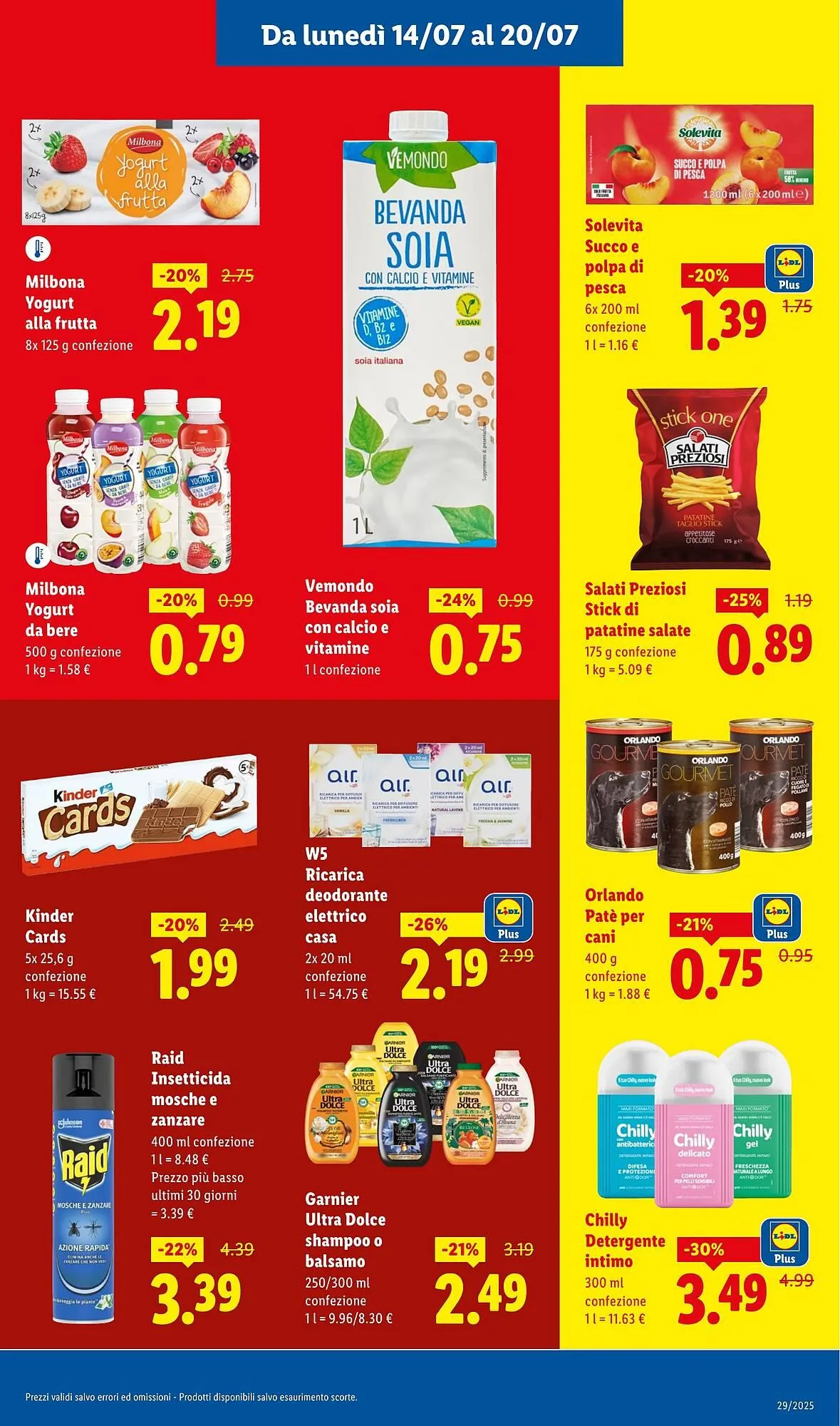 Volantino Lidl da 14 luglio a 20 luglio di 2025 - Pagina del volantino 13