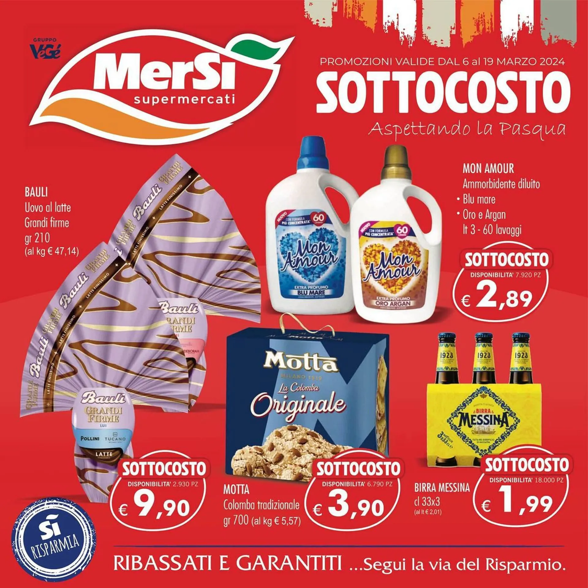 Volantino MerSi Supermercati da 6 marzo a 20 marzo di 2024 - Pagina del volantino