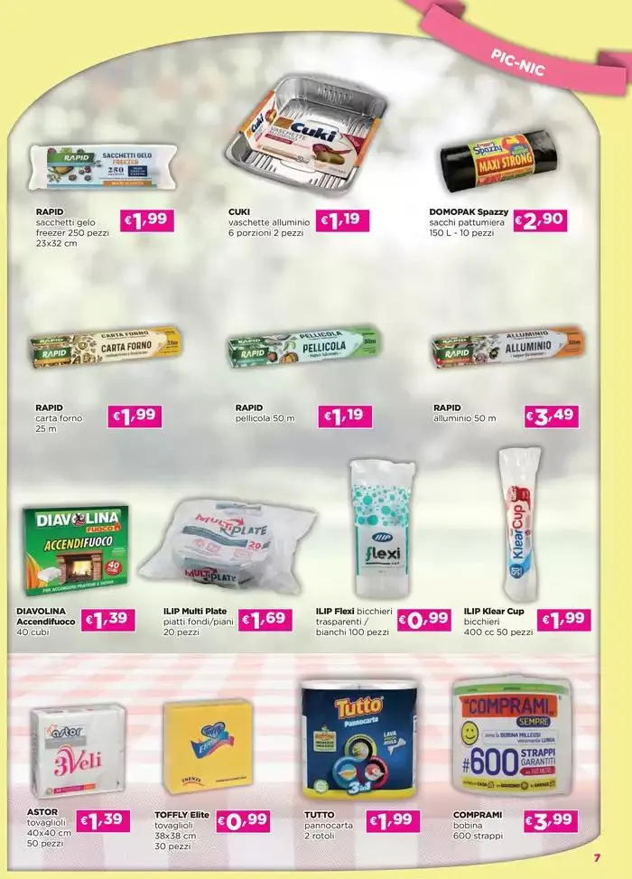 Da giovedi 10 a martedi 29 aprile 2025 da 11 aprile a 19 aprile di 2025 - Pagina del volantino 7