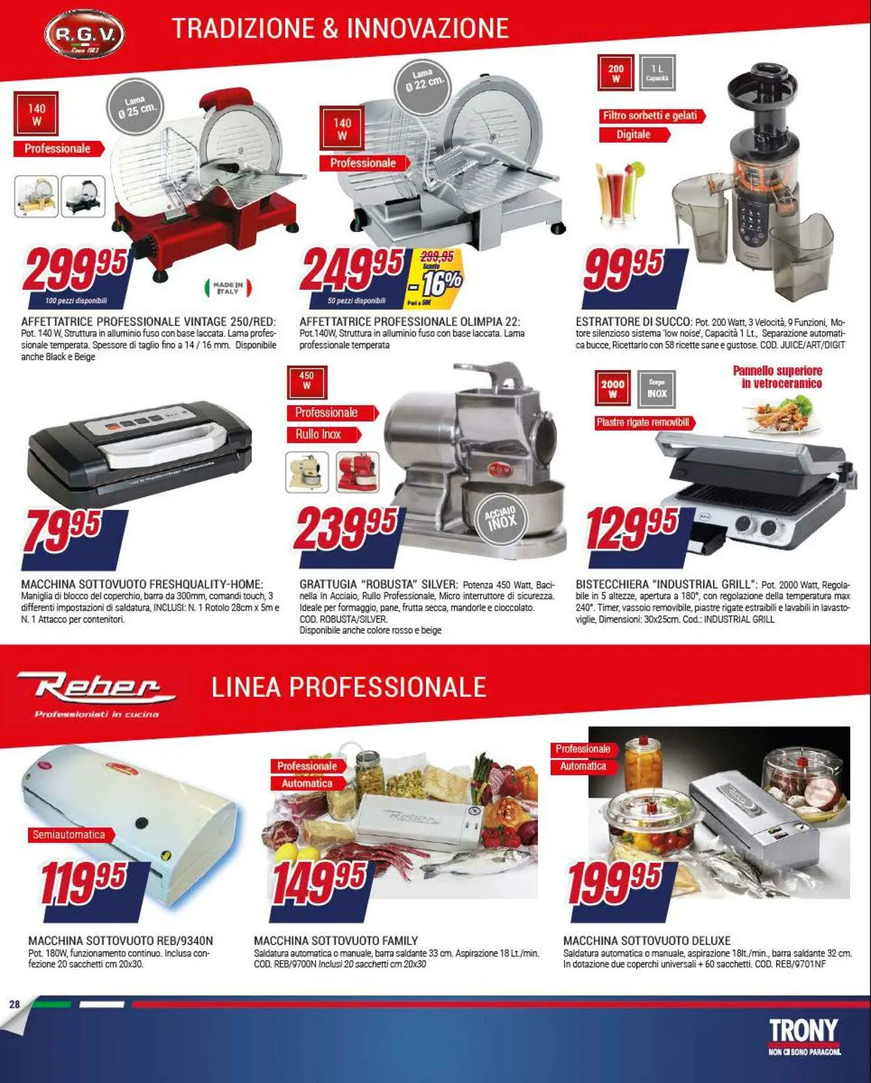 Trony - Palermo Volantino attuale da 27 dicembre a 17 gennaio di 2024 - Pagina del volantino 28