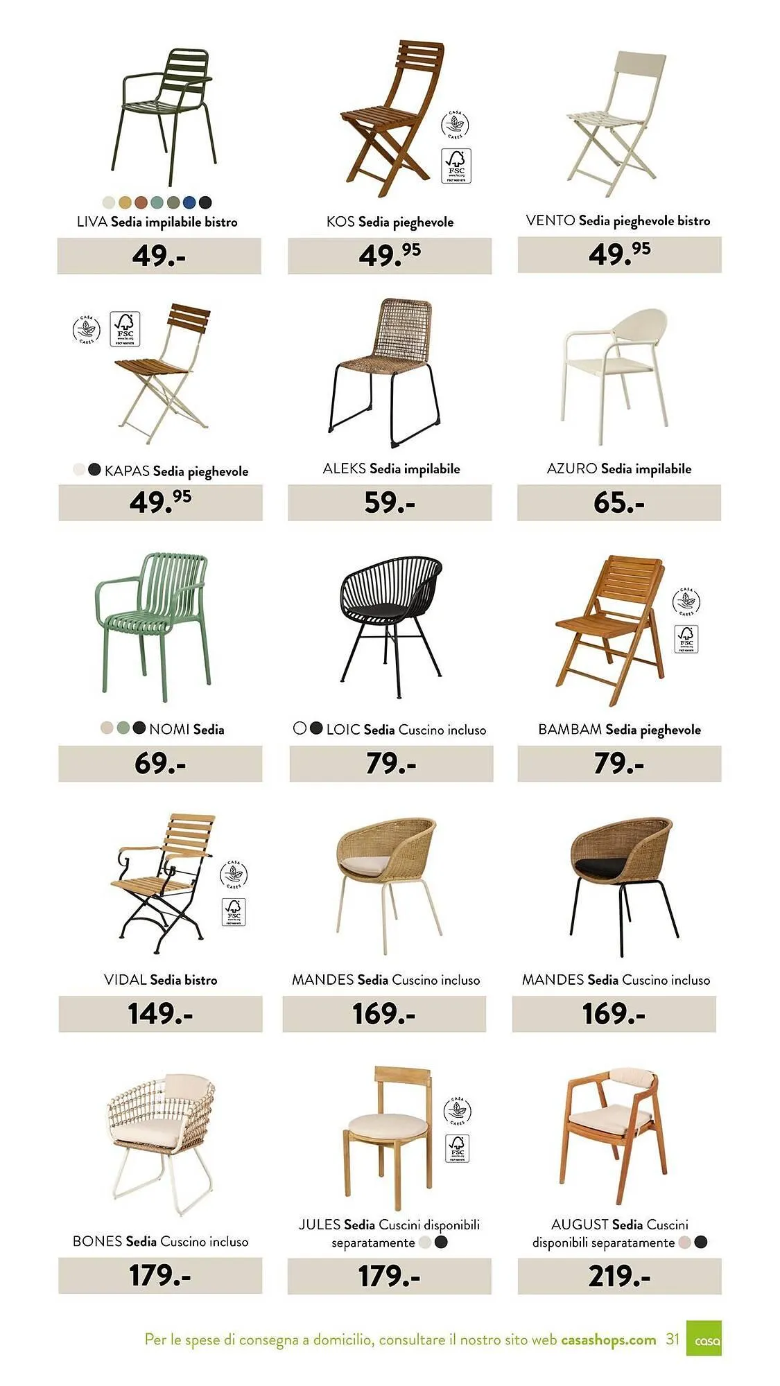 Volantino Casa da 3 marzo a 30 settembre di 2025 - Pagina del volantino 31
