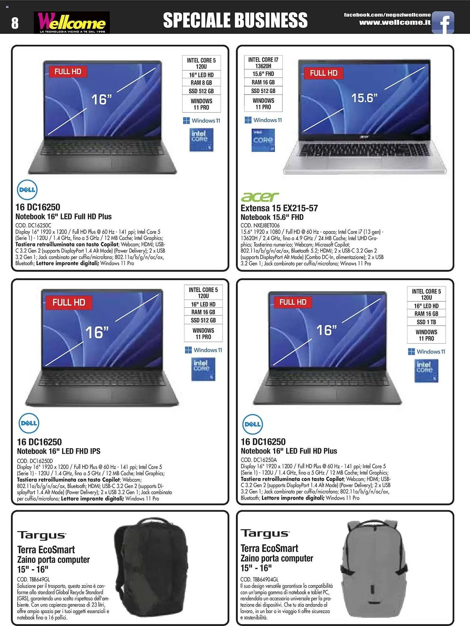 Volantino Wellcome da 2 dicembre a 7 dicembre di 2025 - Pagina del volantino 8