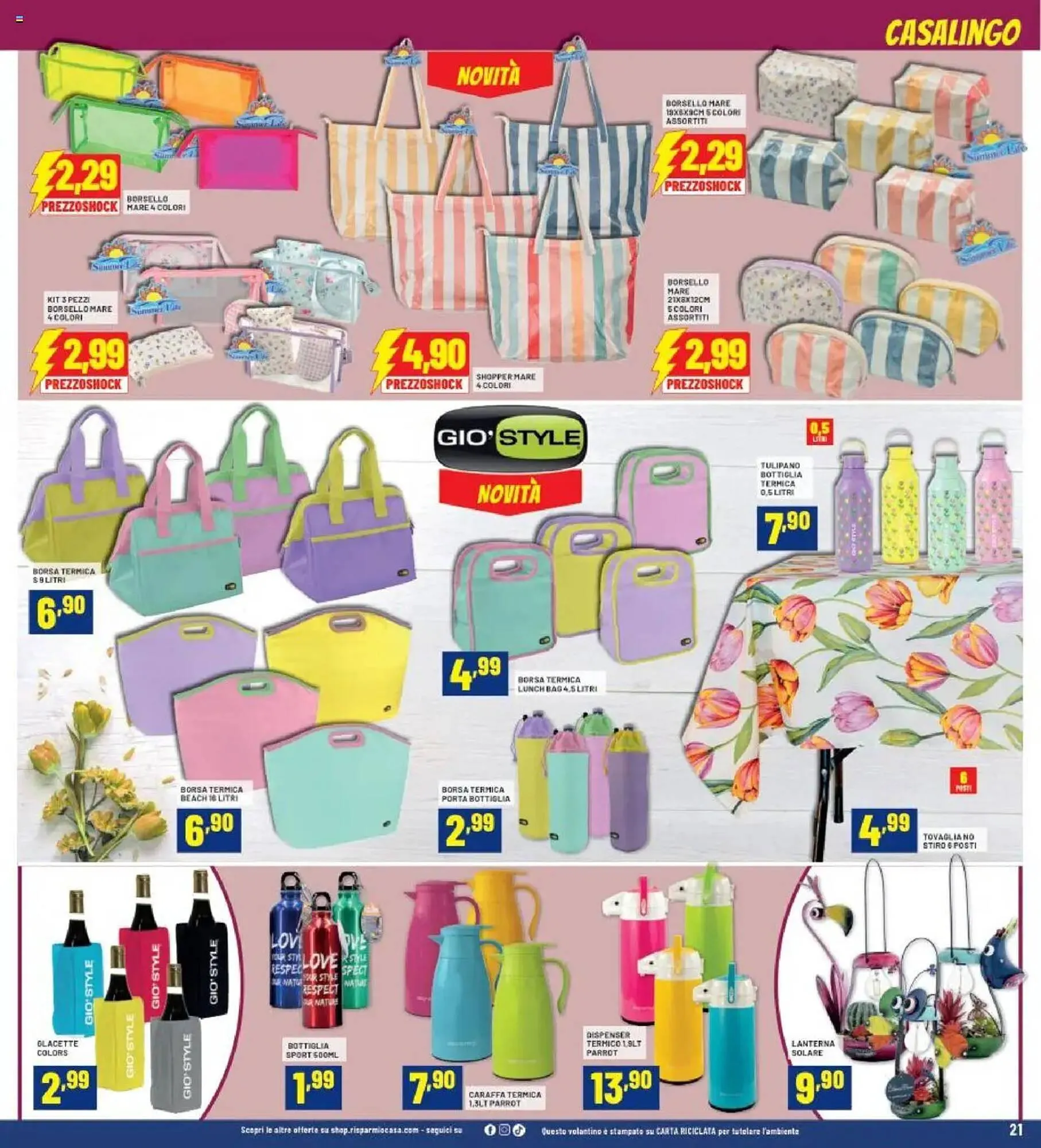 Volantino Risparmio Casa da 28 agosto a 13 settembre di 2025 - Pagina del volantino 21