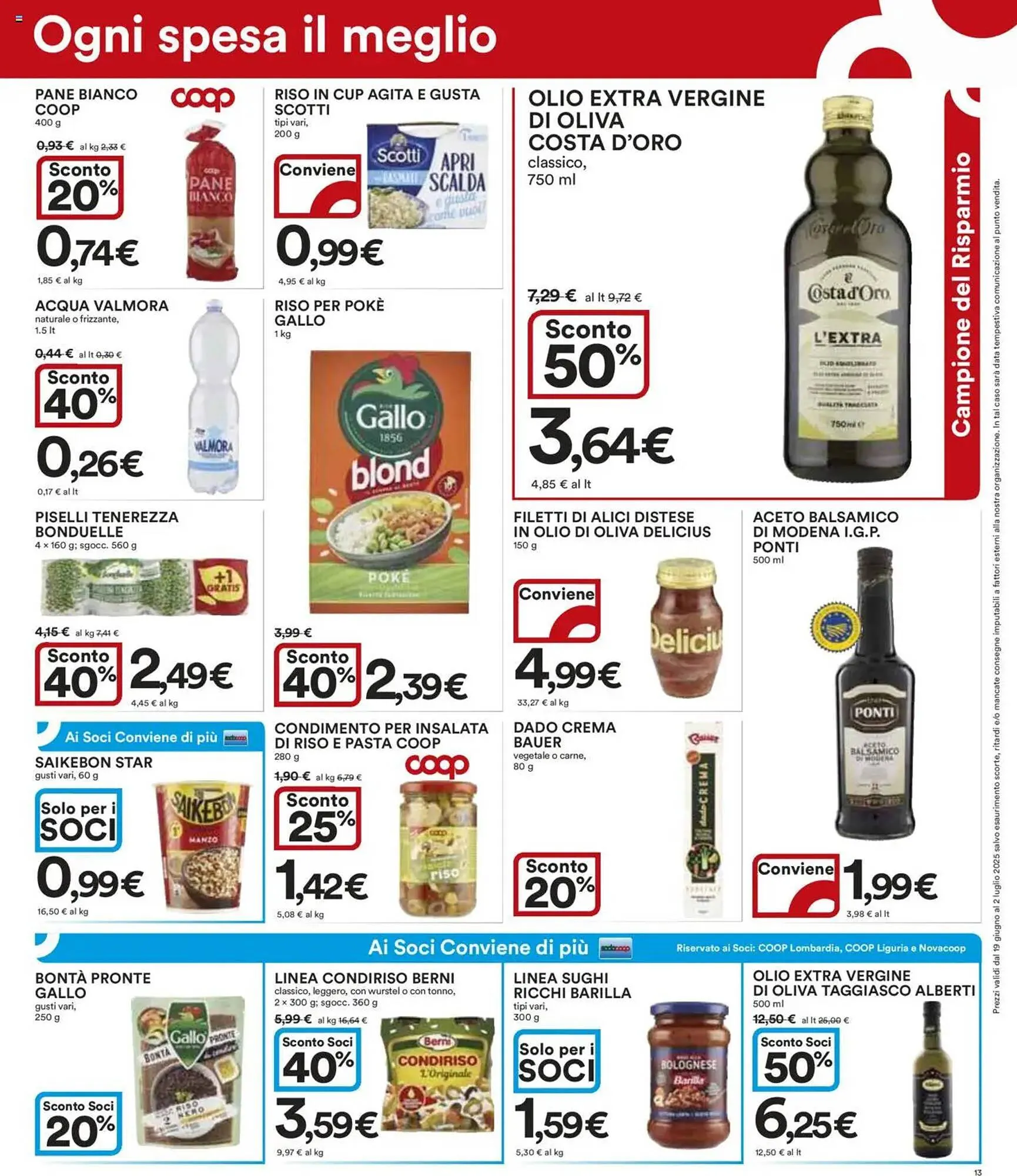 Volantino Ipercoop da 19 giugno a 2 luglio di 2025 - Pagina del volantino 13