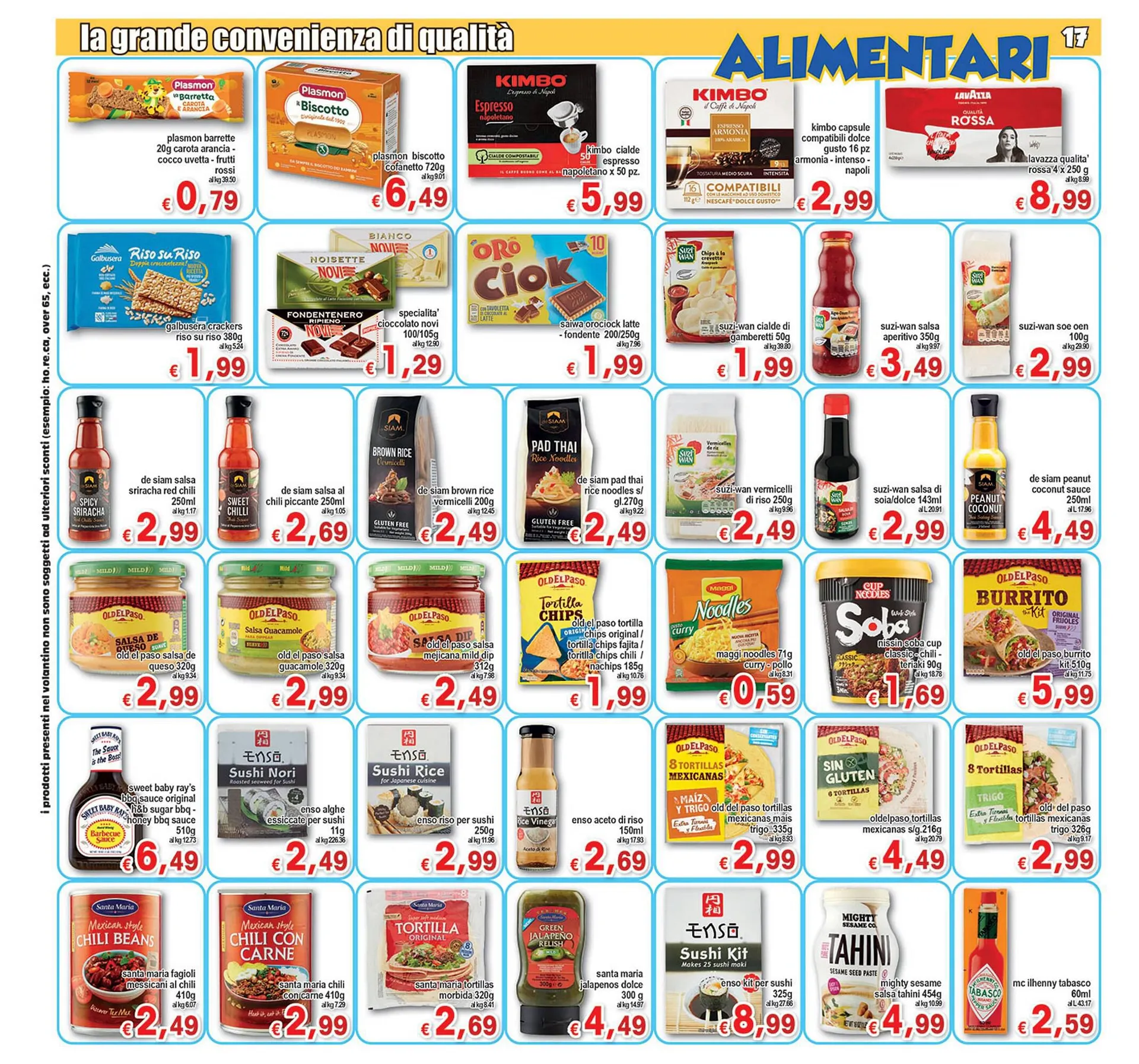 Volantino Top Supermercati da 17 gennaio a 25 gennaio di 2024 - Pagina del volantino 17