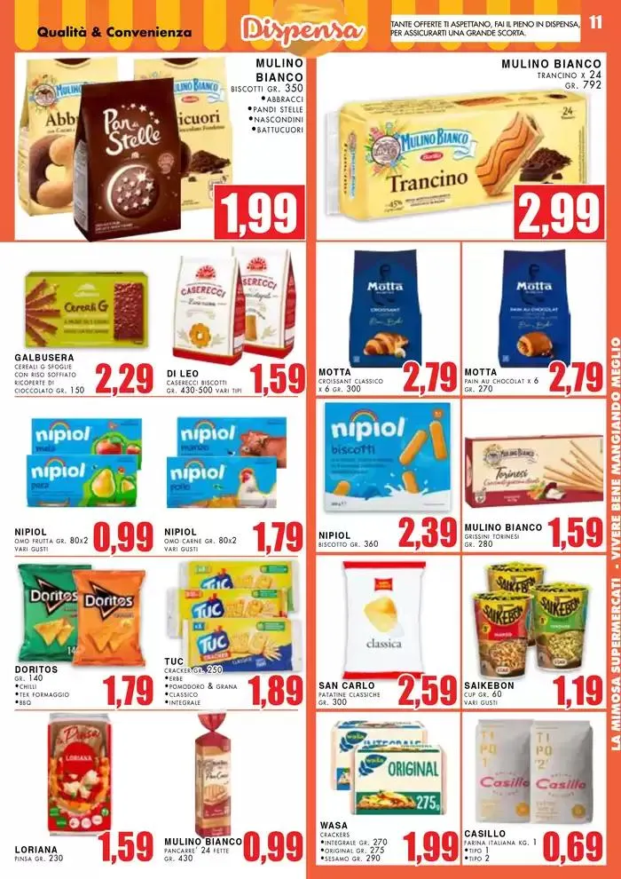 Mamma che convenienza da 5 maggio a 18 maggio di 2025 - Pagina del volantino 11