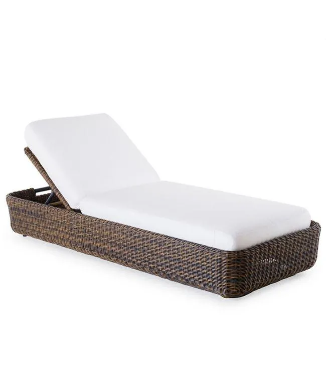 Lettino Agorà in Waprolace senza cuscino