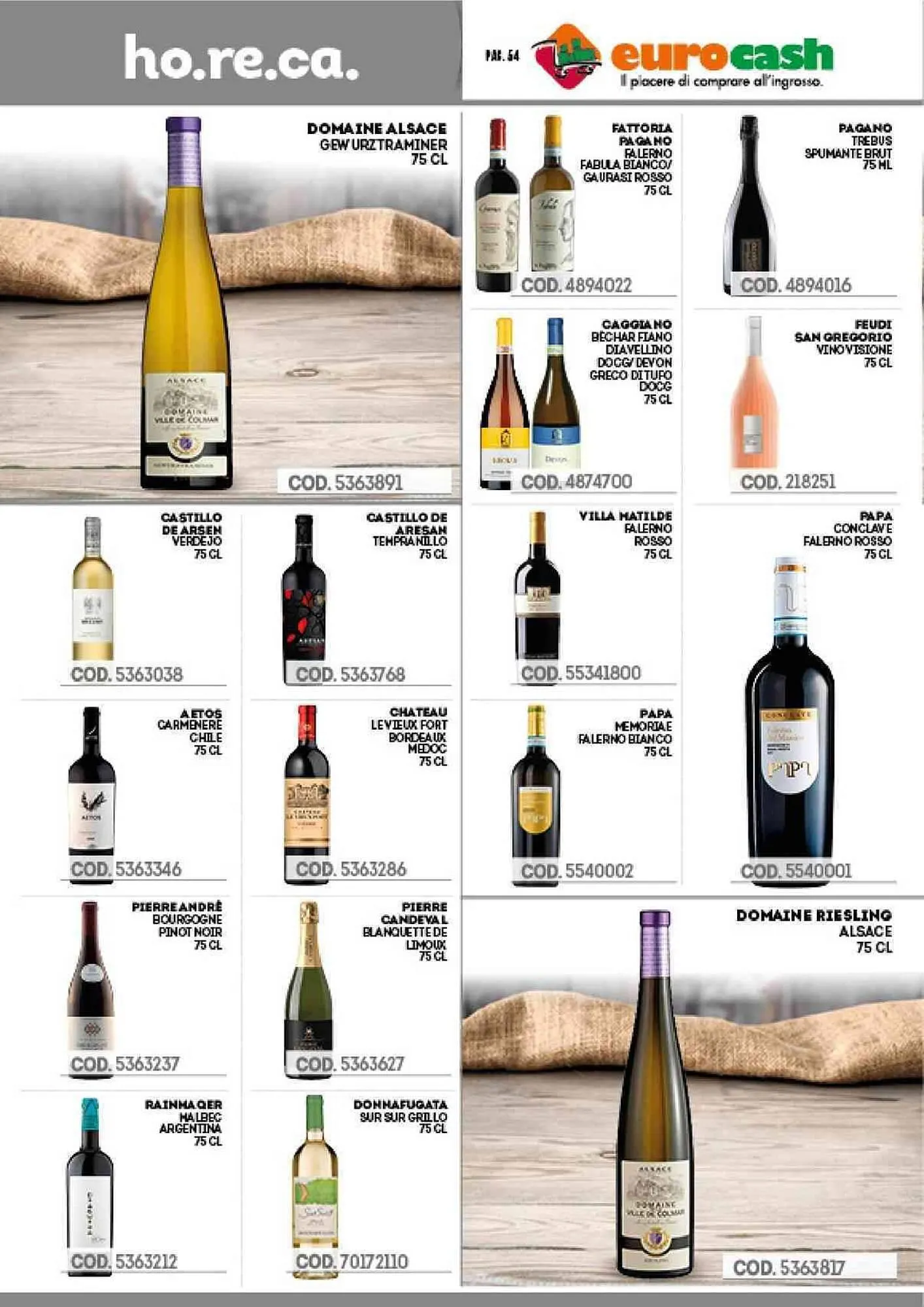 Volantino Eurocash da 3 gennaio a 21 gennaio di 2024 - Pagina del volantino 54