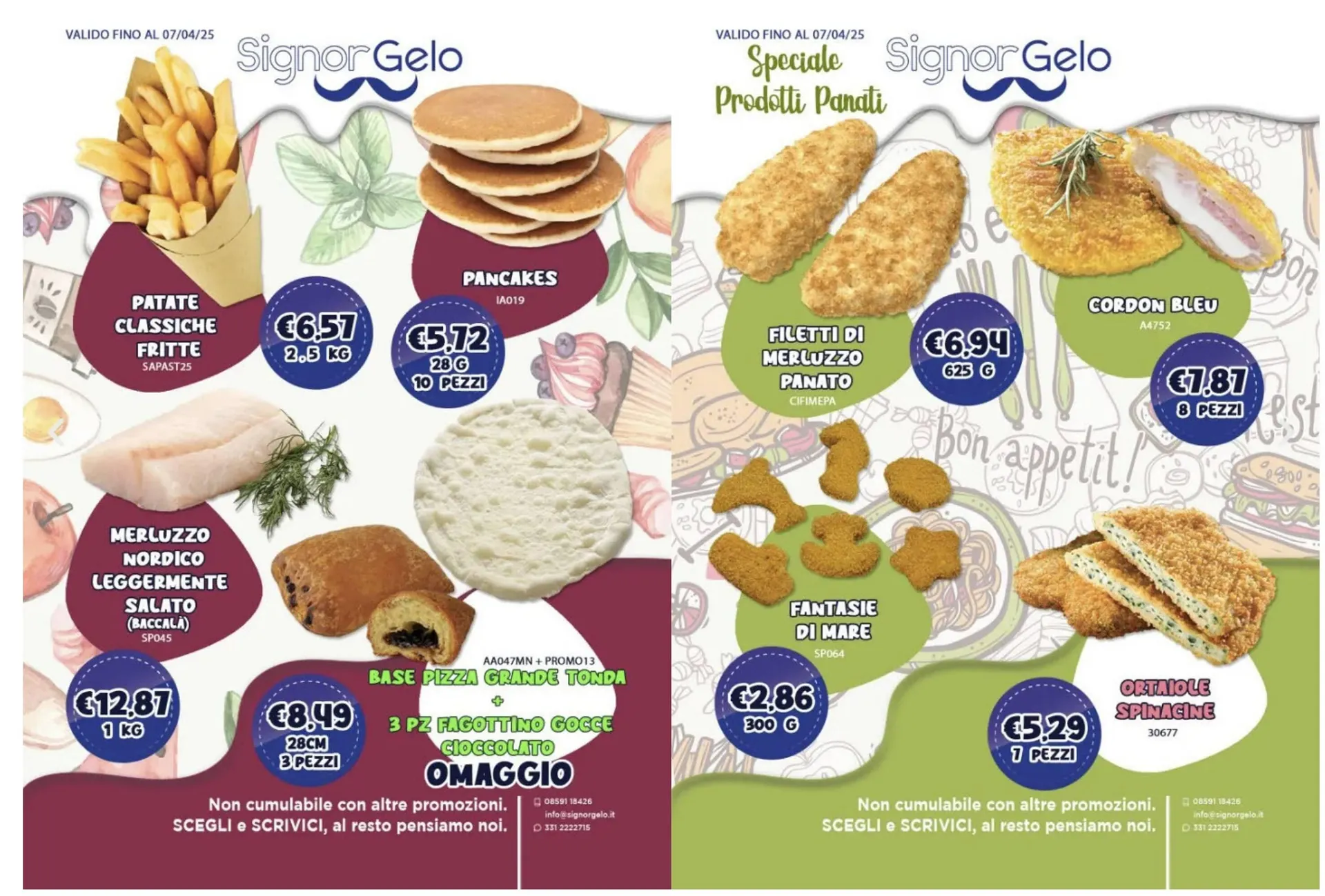 Volantino Signor Gelo - 1