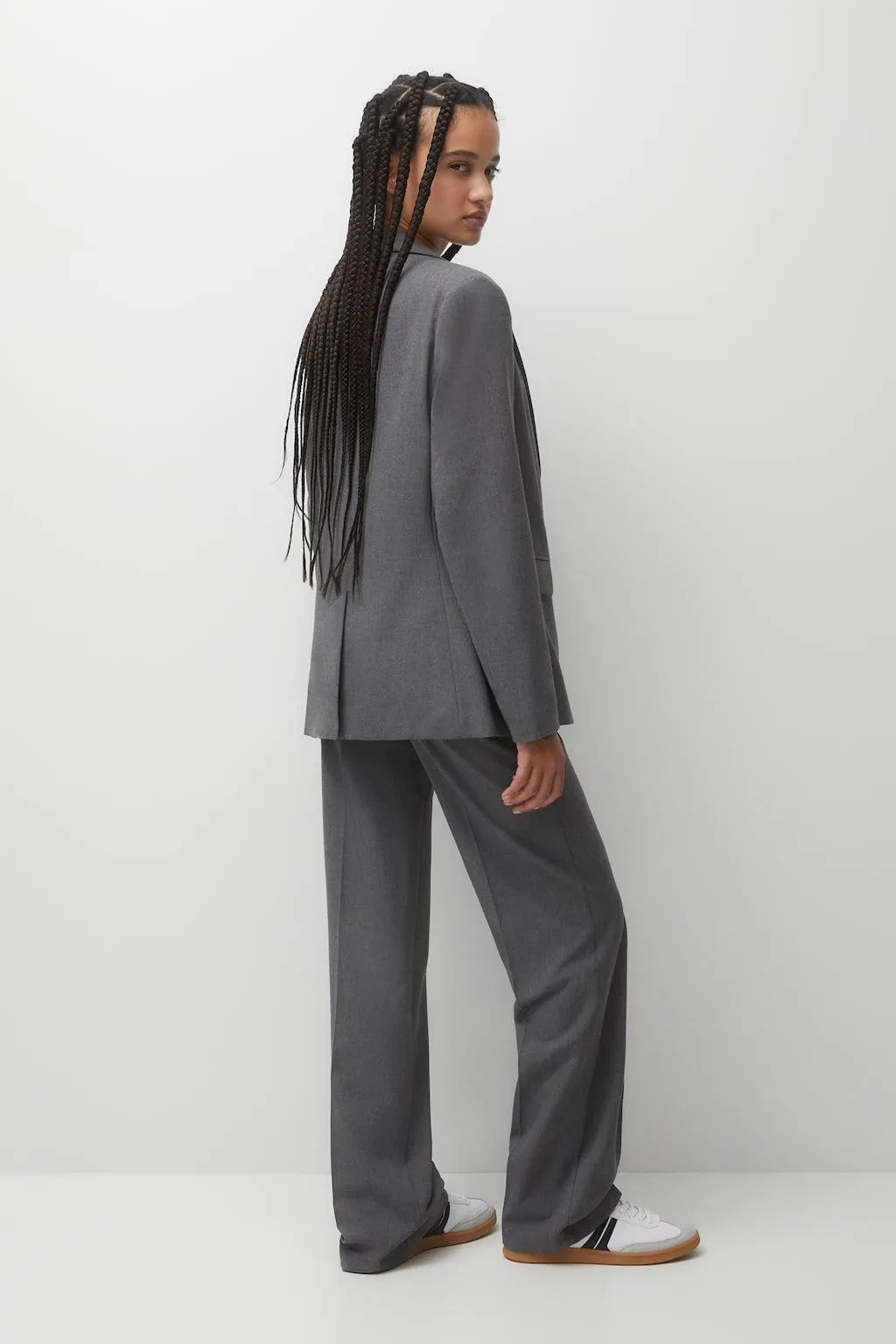 BLAZER DOPPIOPETTO CON TASCHE CON PATTA