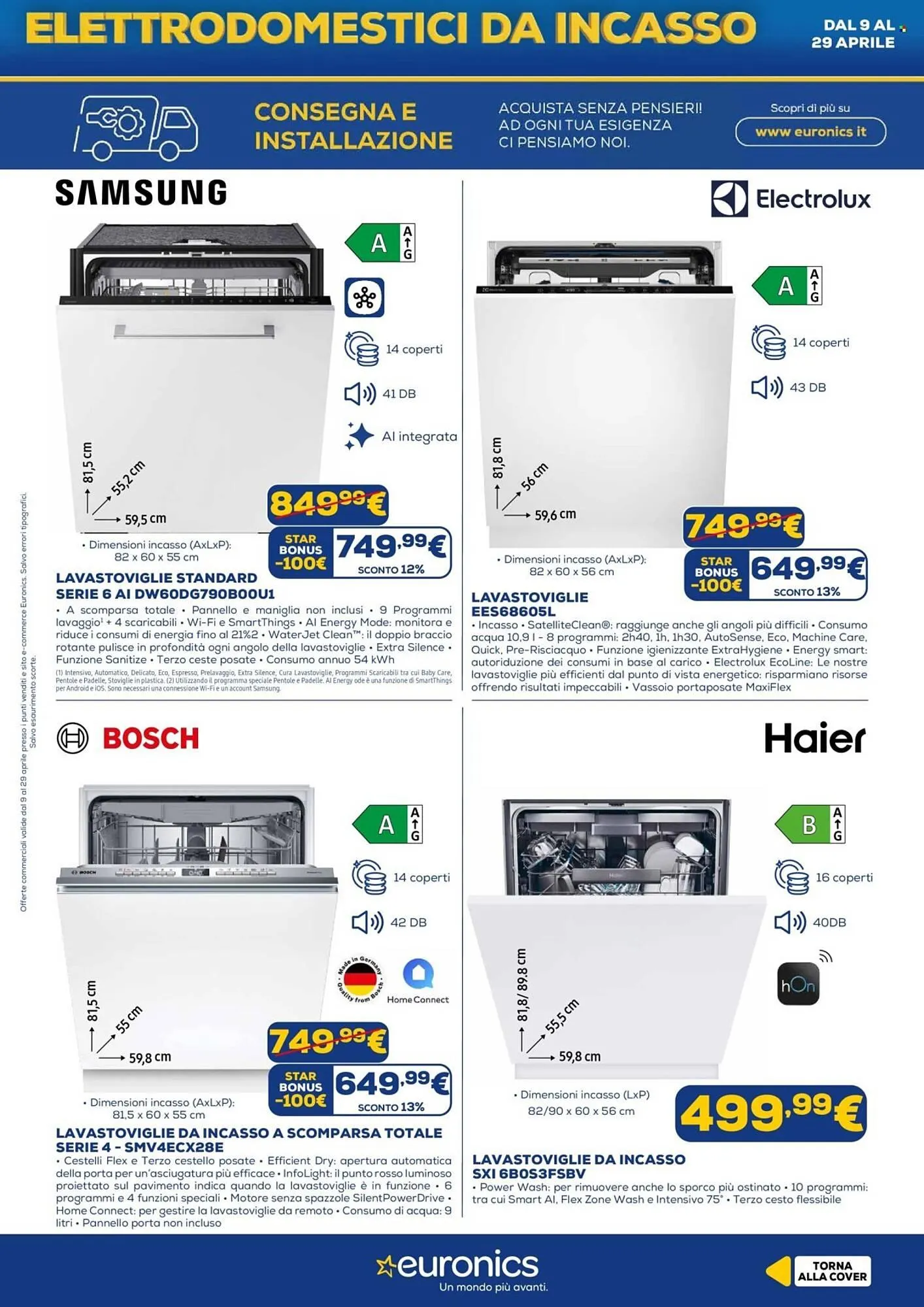Volantino Euronics da 9 aprile a 29 aprile di 2026 - Pagina del volantino 4