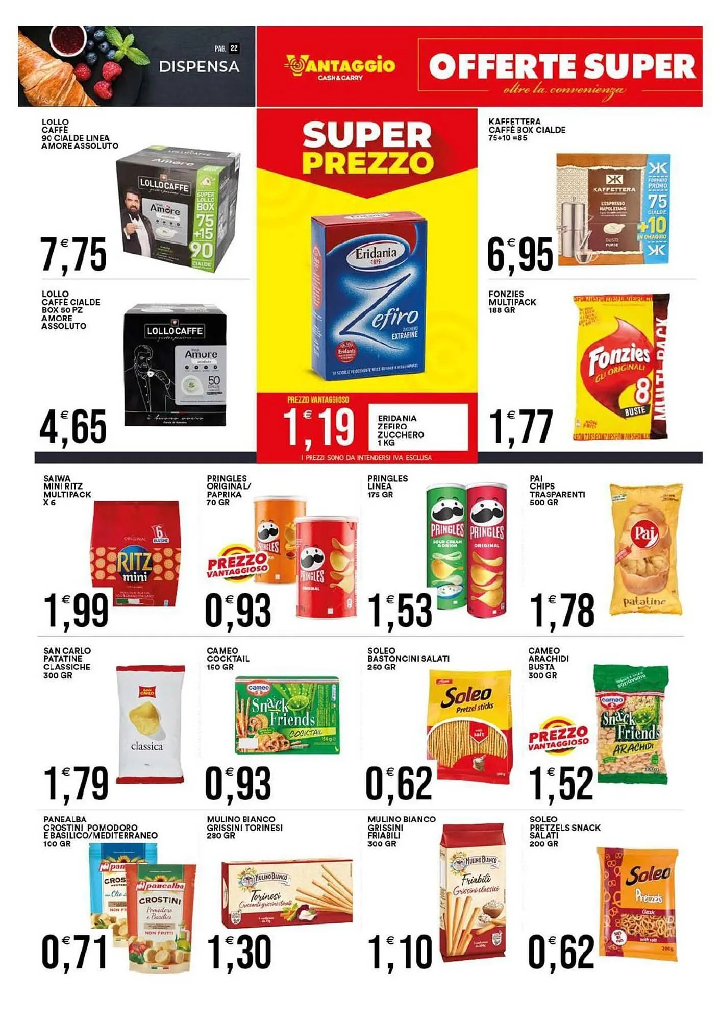 Volantino Vantaggio Cash&Carry da 1 dicembre a 13 dicembre di 2025 - Pagina del volantino 23