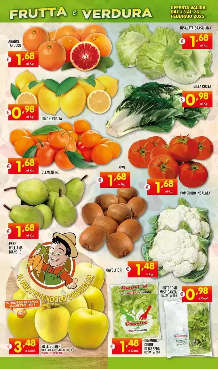 La spesa che ti premia da 13 febbraio a 26 febbraio di 2025 - Pagina del volantino 6