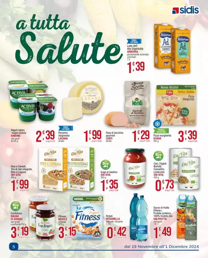 Il piacere di fare la spesa da 18 novembre a 1 dicembre di 2024 - Pagina del volantino 5