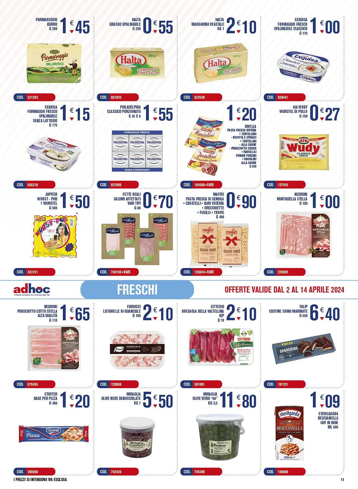 Volantino Adhoc da 2 aprile a 14 aprile di 2024 - Pagina del volantino 11