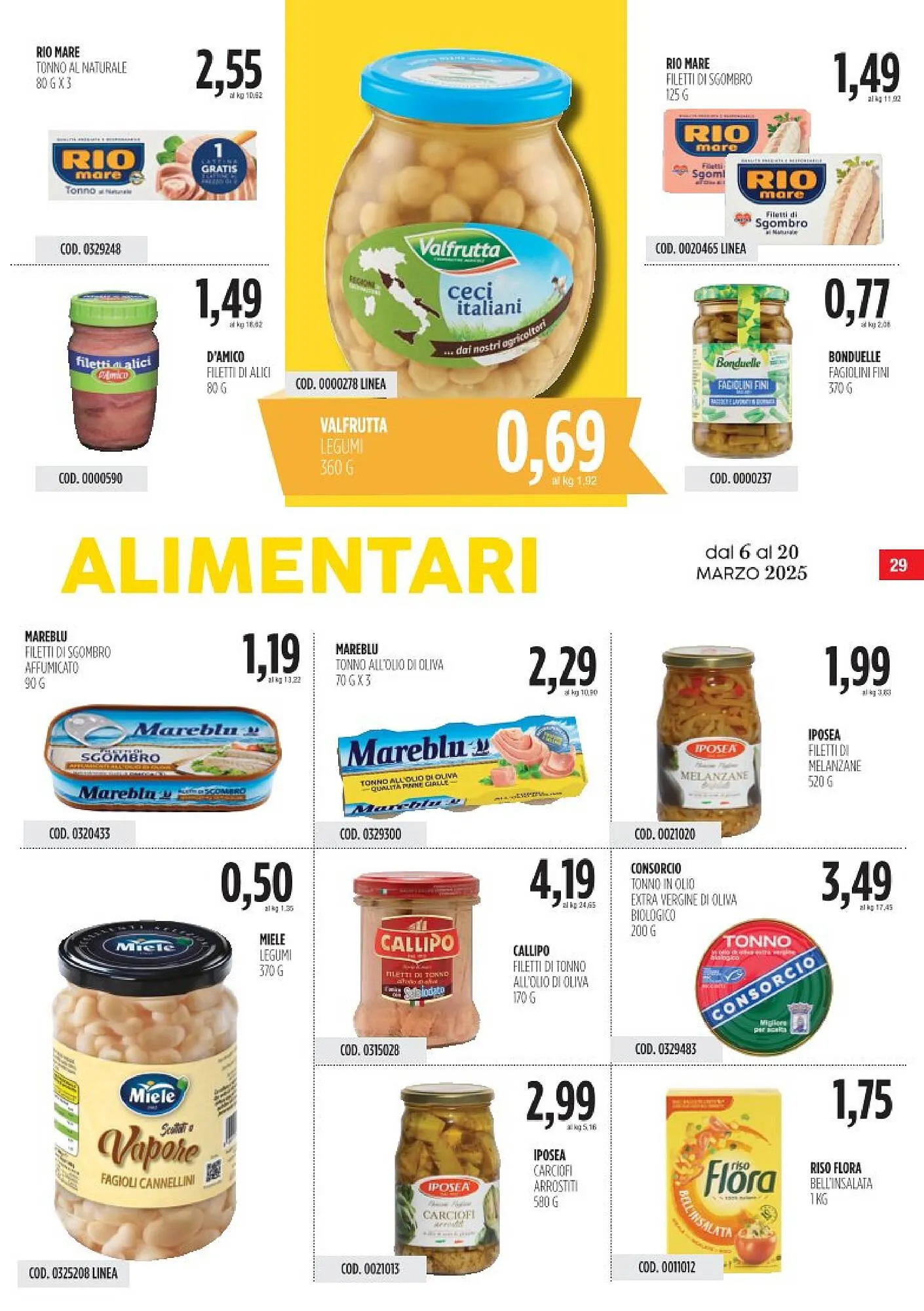 Volantino Carico Cash & Carry da 6 marzo a 20 marzo di 2025 - Pagina del volantino 29