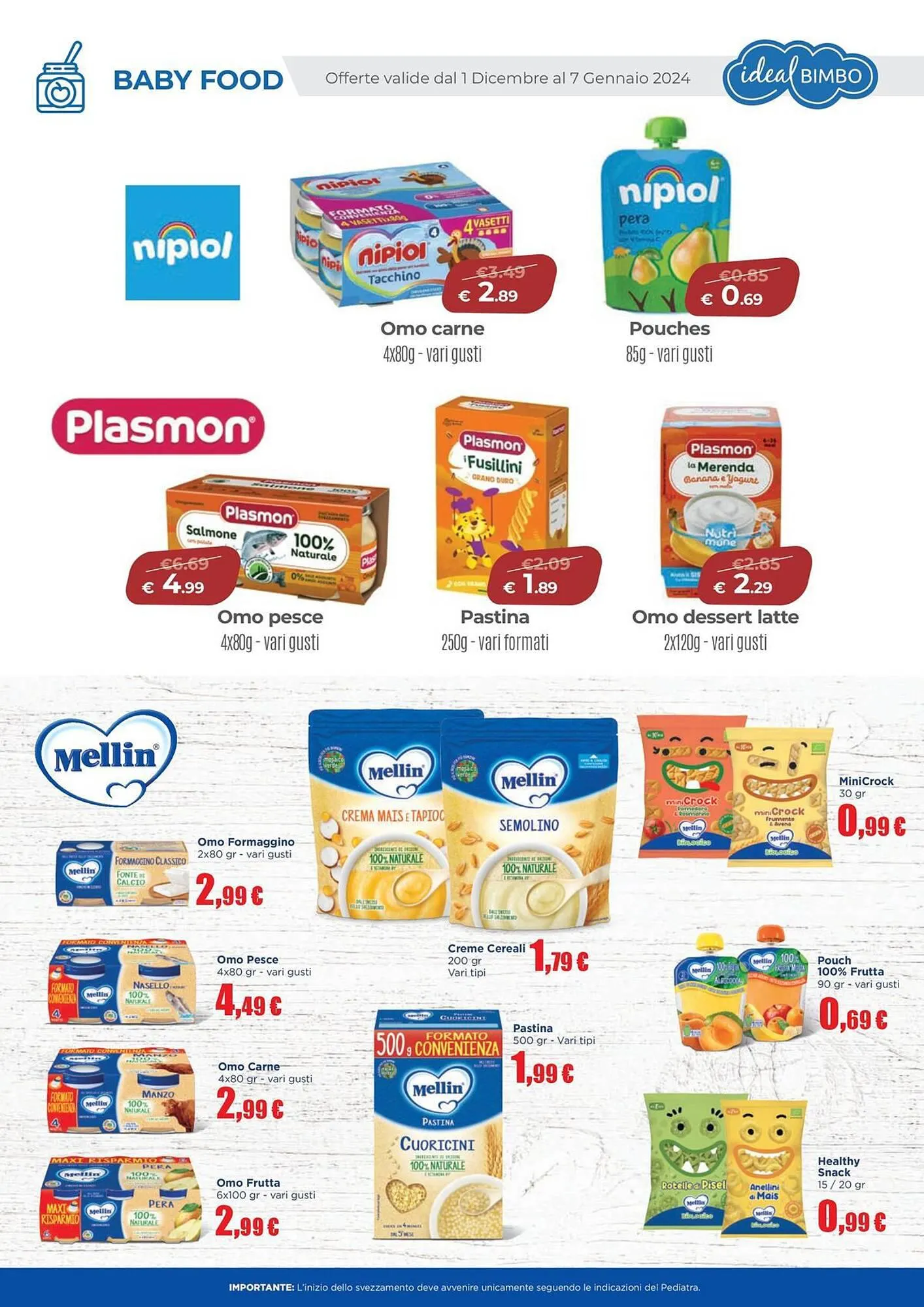 Volantino Ideal Bimbo da 1 dicembre a 7 gennaio di 2024 - Pagina del volantino 40