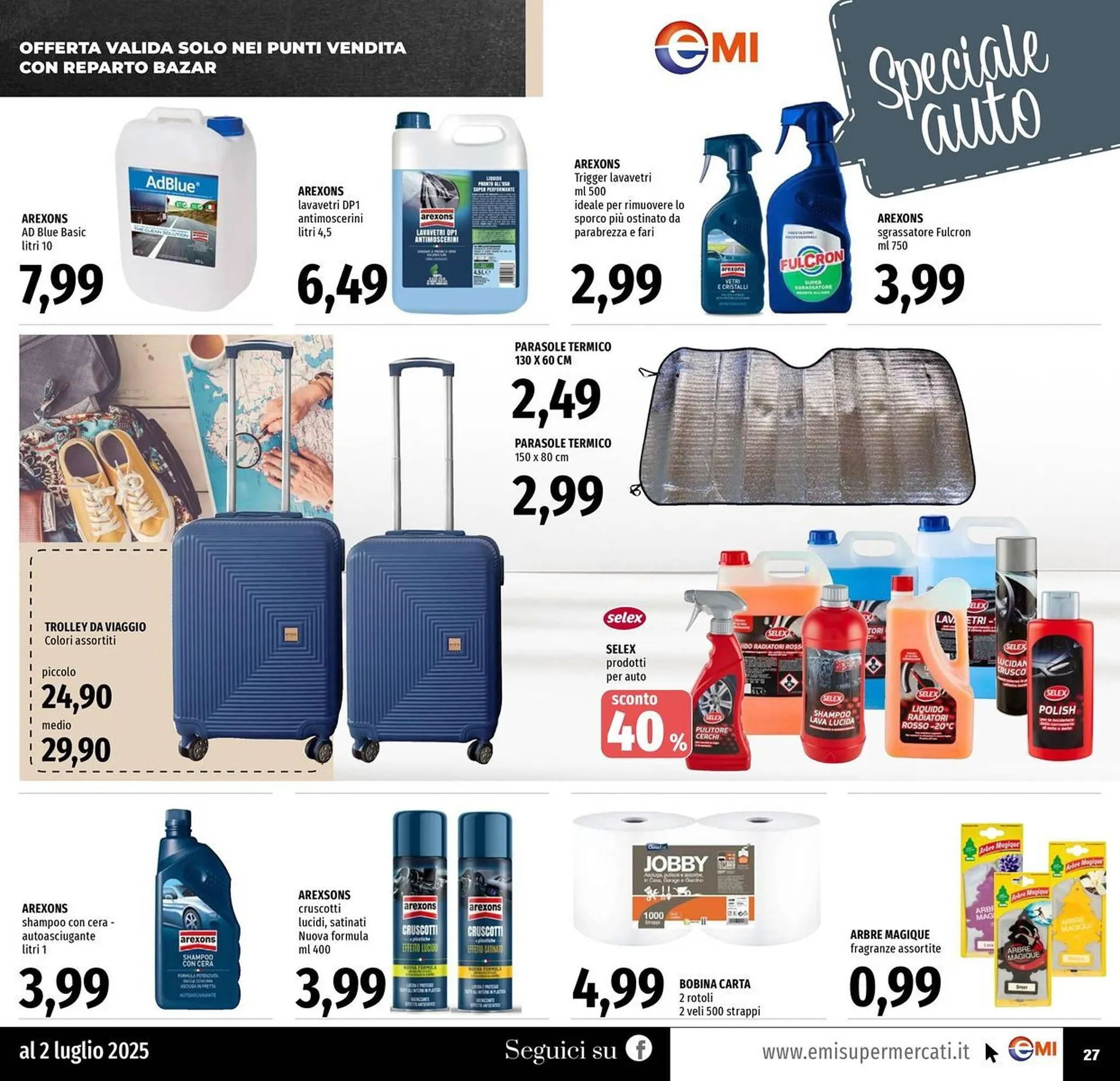Volantino Emi Supermercati da 19 giugno a 2 luglio di 2025 - Pagina del volantino 27