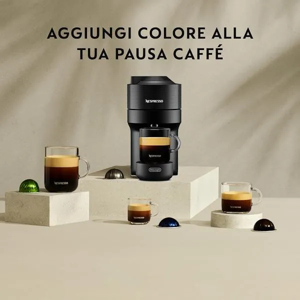 ENV90.B MACCH CAFFE' NESPRESSO VERTUO POP BLACK