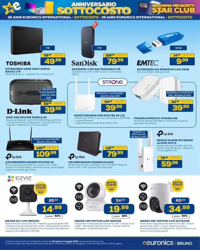 Anniversario sottocosto da 23 aprile a 7 maggio di 2025 - Pagina del volantino 9