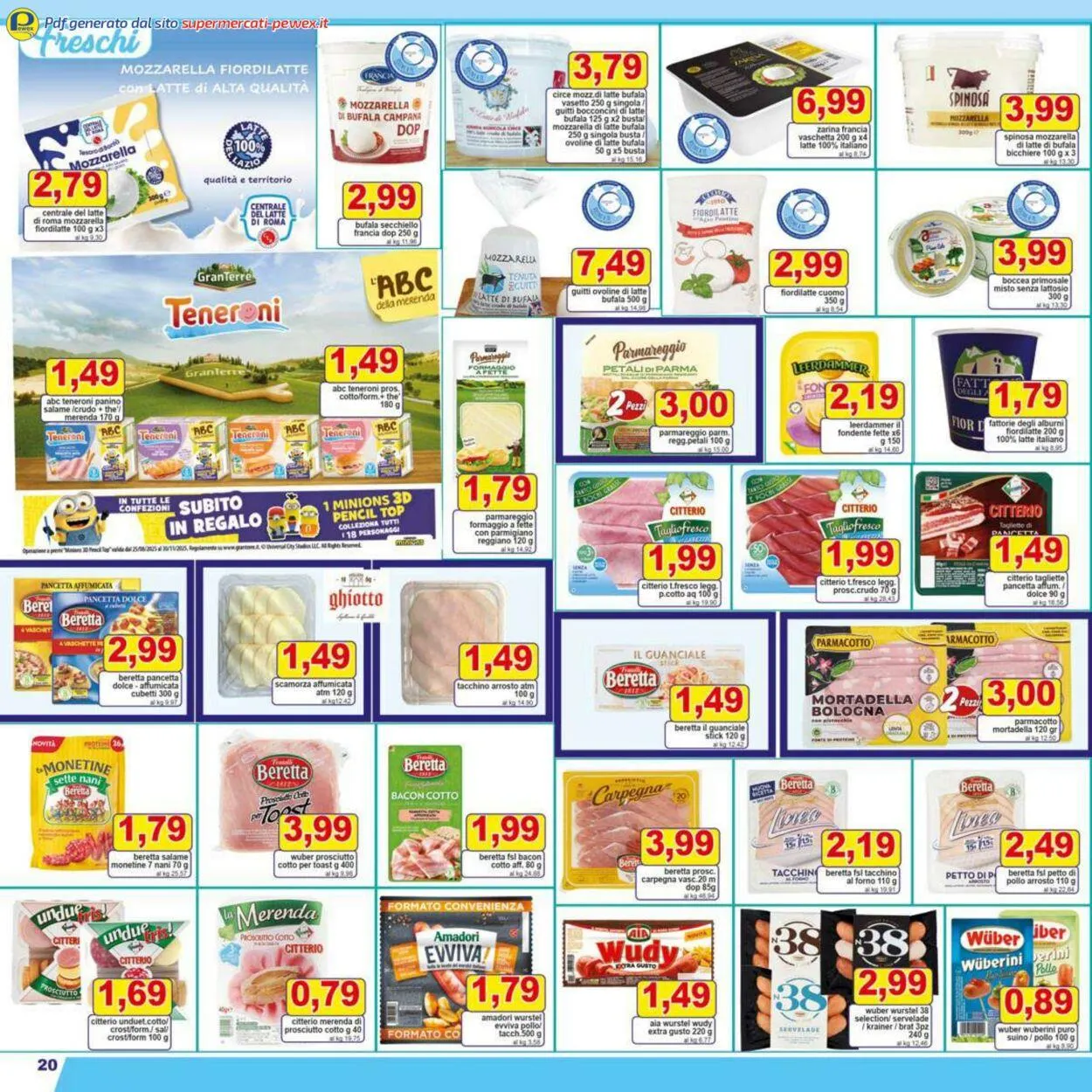 Pewex Volantino attuale da 9 dicembre a 23 dicembre di 2025 - Pagina del volantino 20