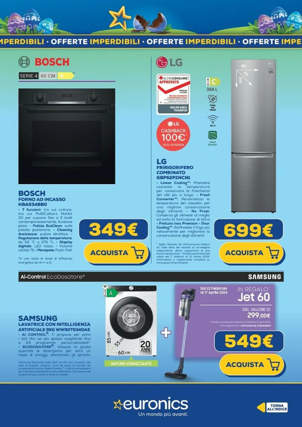 Euronics Volantino attuale da 21 marzo a 3 aprile di 2024 - Pagina del volantino 18