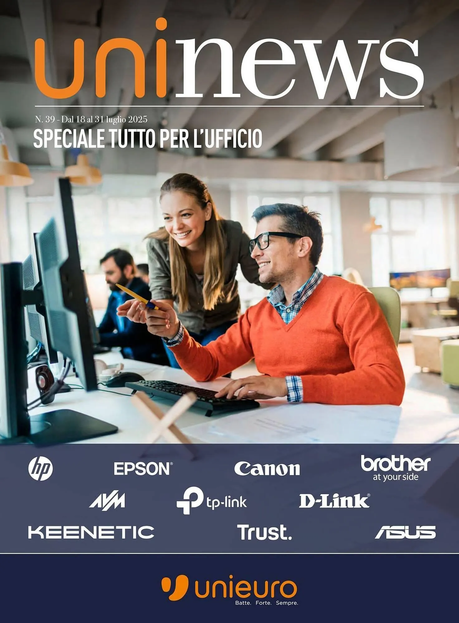 Volantino Unieuro da 18 luglio a 31 luglio di 2025 - Pagina del volantino 1