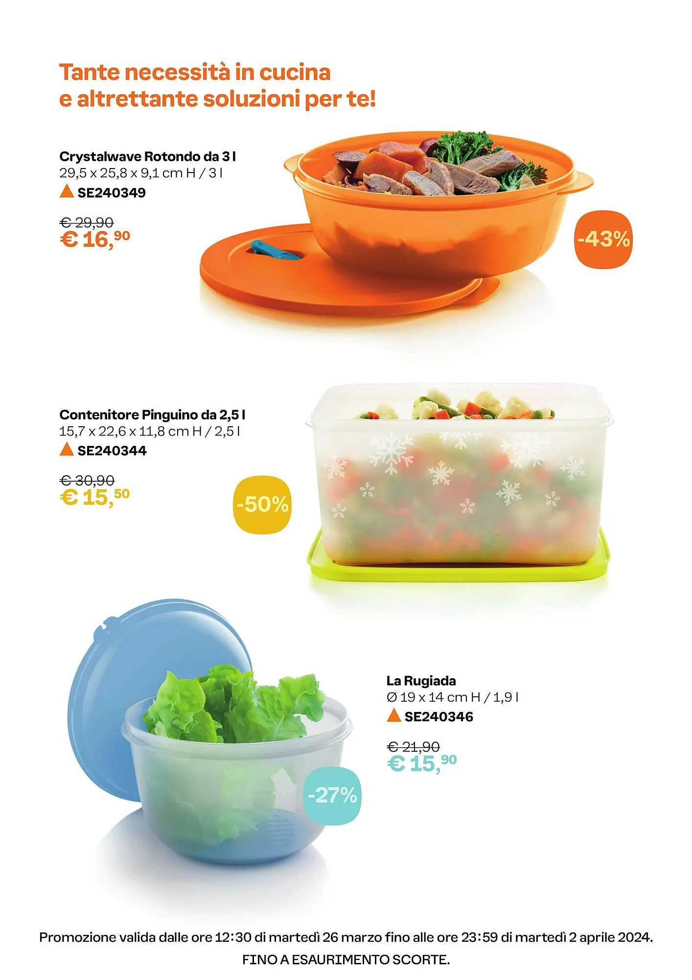 Volantino Tupperware da 26 marzo a 2 aprile di 2024 - Pagina del volantino 4