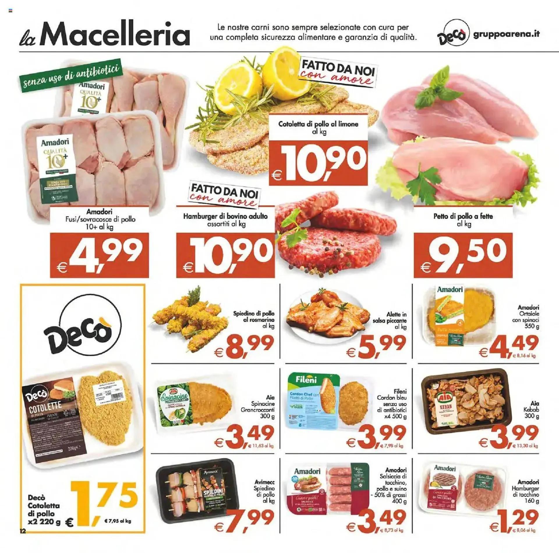 Volantino Deco Supermercati da 14 luglio a 23 luglio di 2025 - Pagina del volantino 12