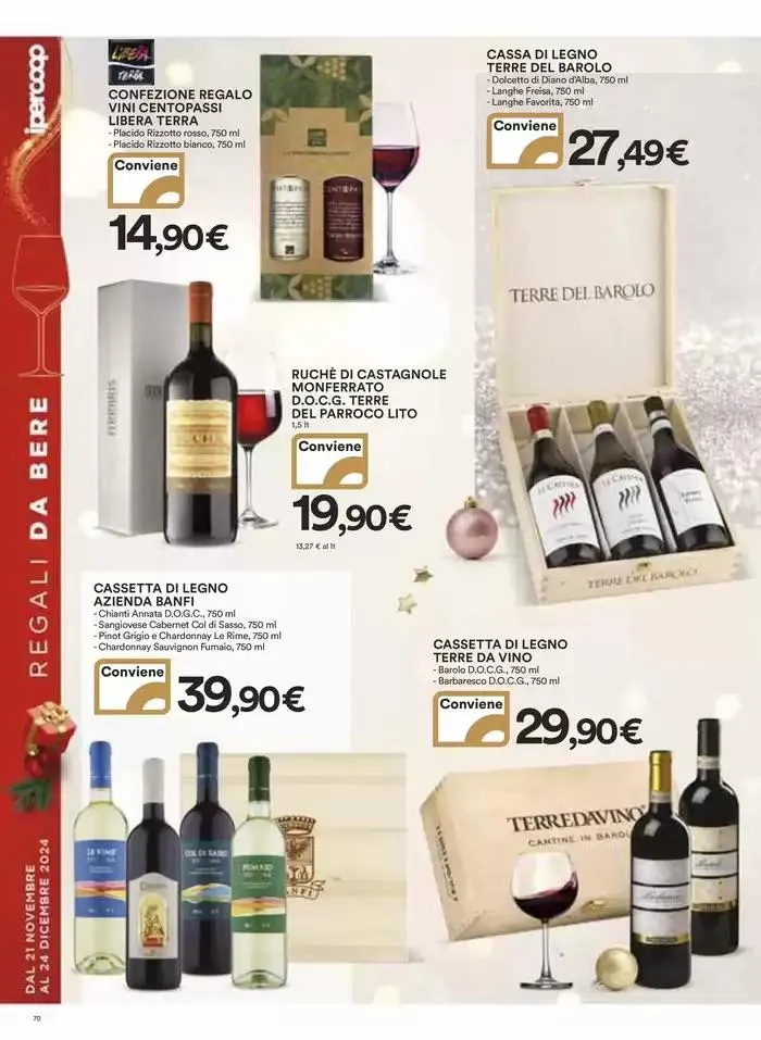 Merry christmas da 21 novembre a 24 dicembre di 2024 - Pagina del volantino 70