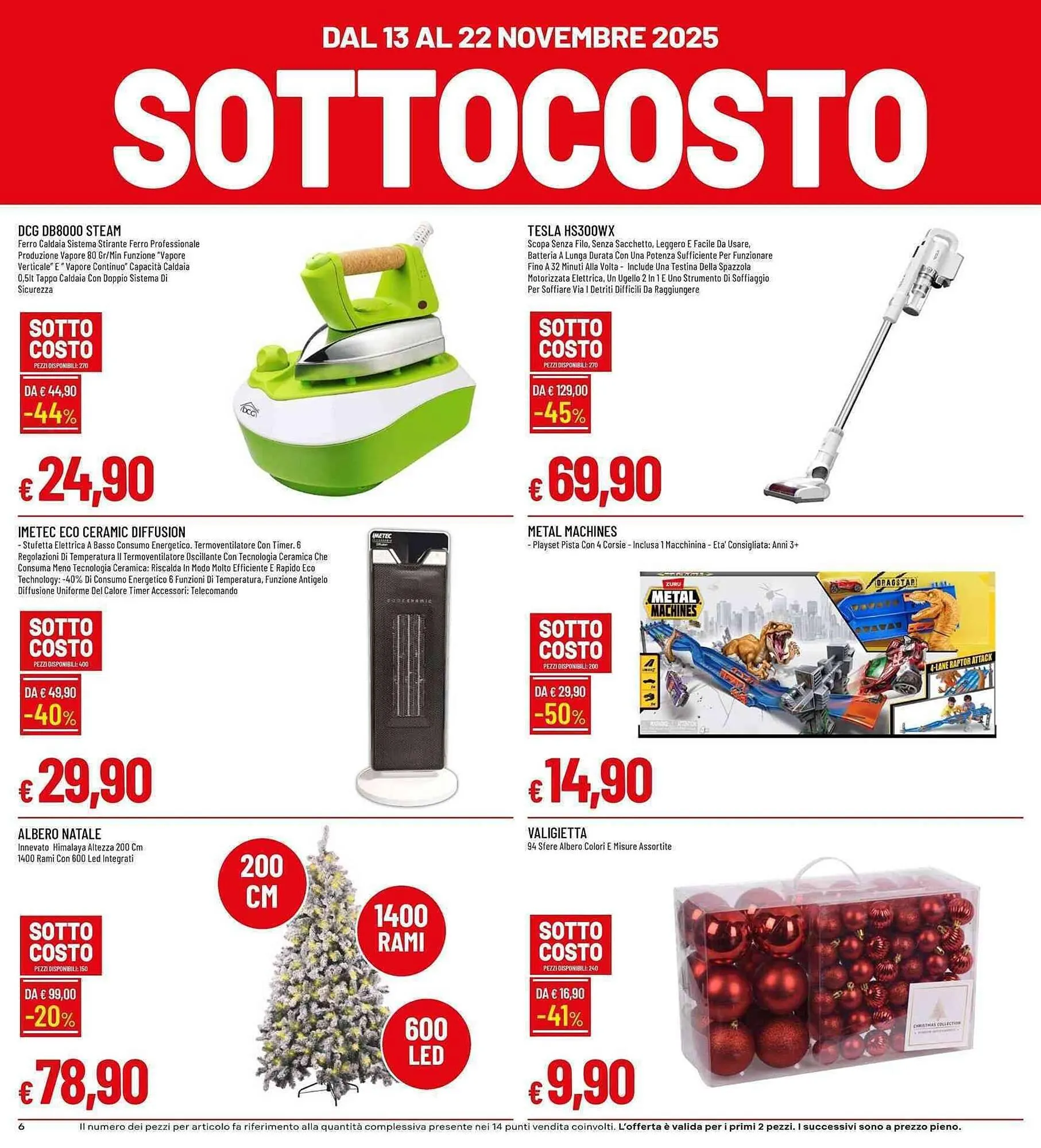 Volantino Galassia da 13 novembre a 22 novembre di 2025 - Pagina del volantino 6