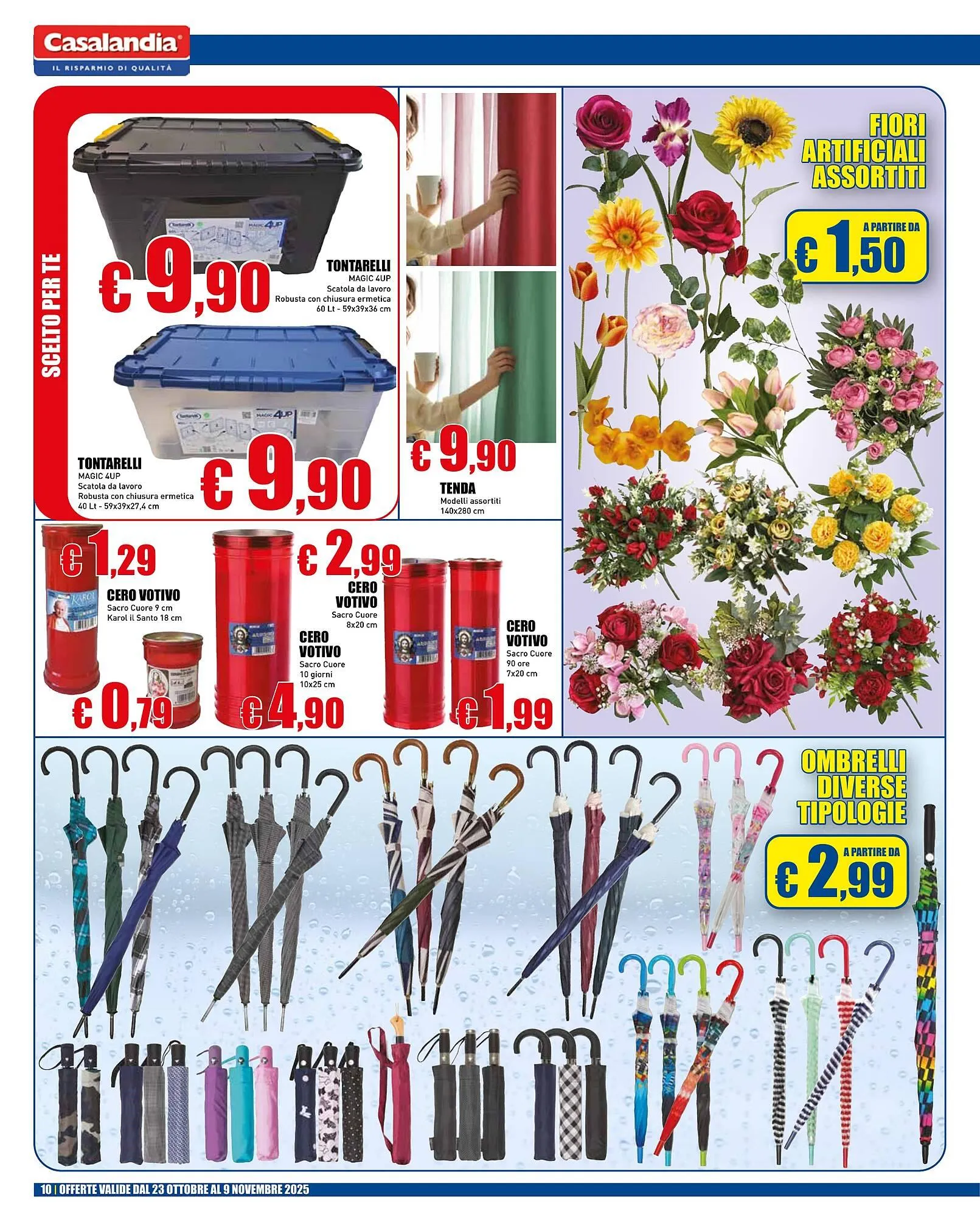 Volantino Casalandia da 23 ottobre a 9 novembre di 2025 - Pagina del volantino 10