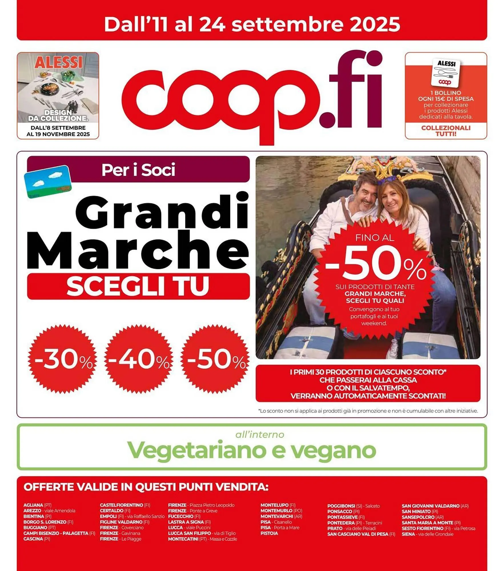 Volantino Unicoop da 11 settembre a 24 settembre di 2025 - Pagina del volantino 1